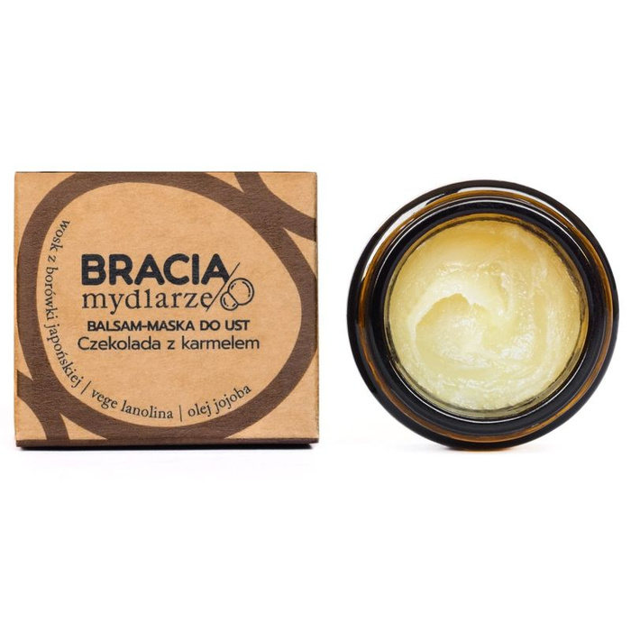 Bracia Mydlarze Maska do ust czekolada z karmelem 15 ml