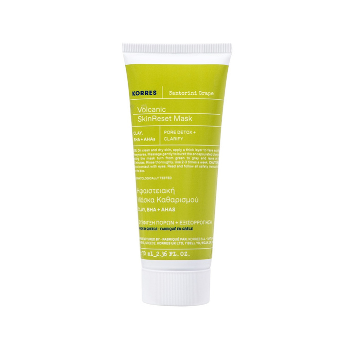 Korres Santorini Grape oczyszczająco-wygładzająca maska do twarzy