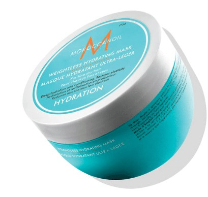 Moroccanoil Weightless Hydrating Mask, nieobciążająca maska nawilżająca, 250 ml