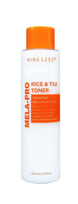 Nine Less MELA-PRO Rice & TXA Toner - tonik z kwasem traneksamowym, 200 ml