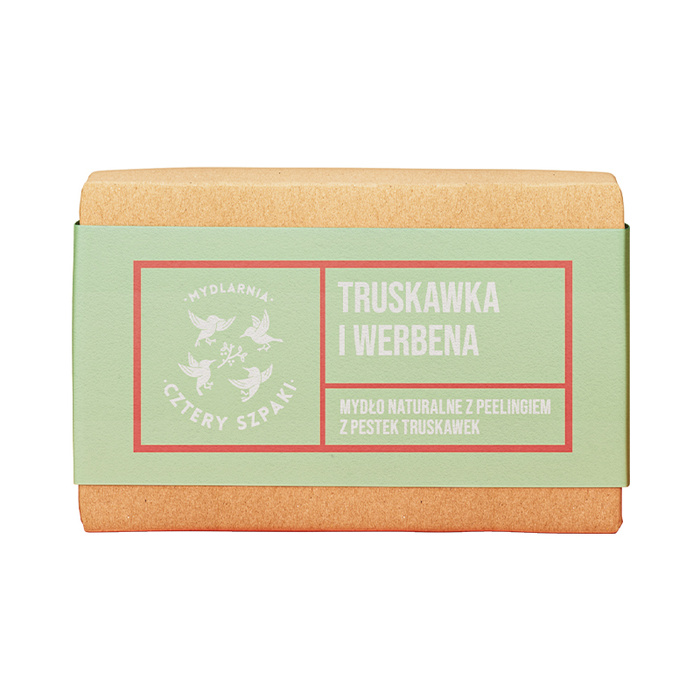 4 Szpaki mydło Truskawka i Werbena