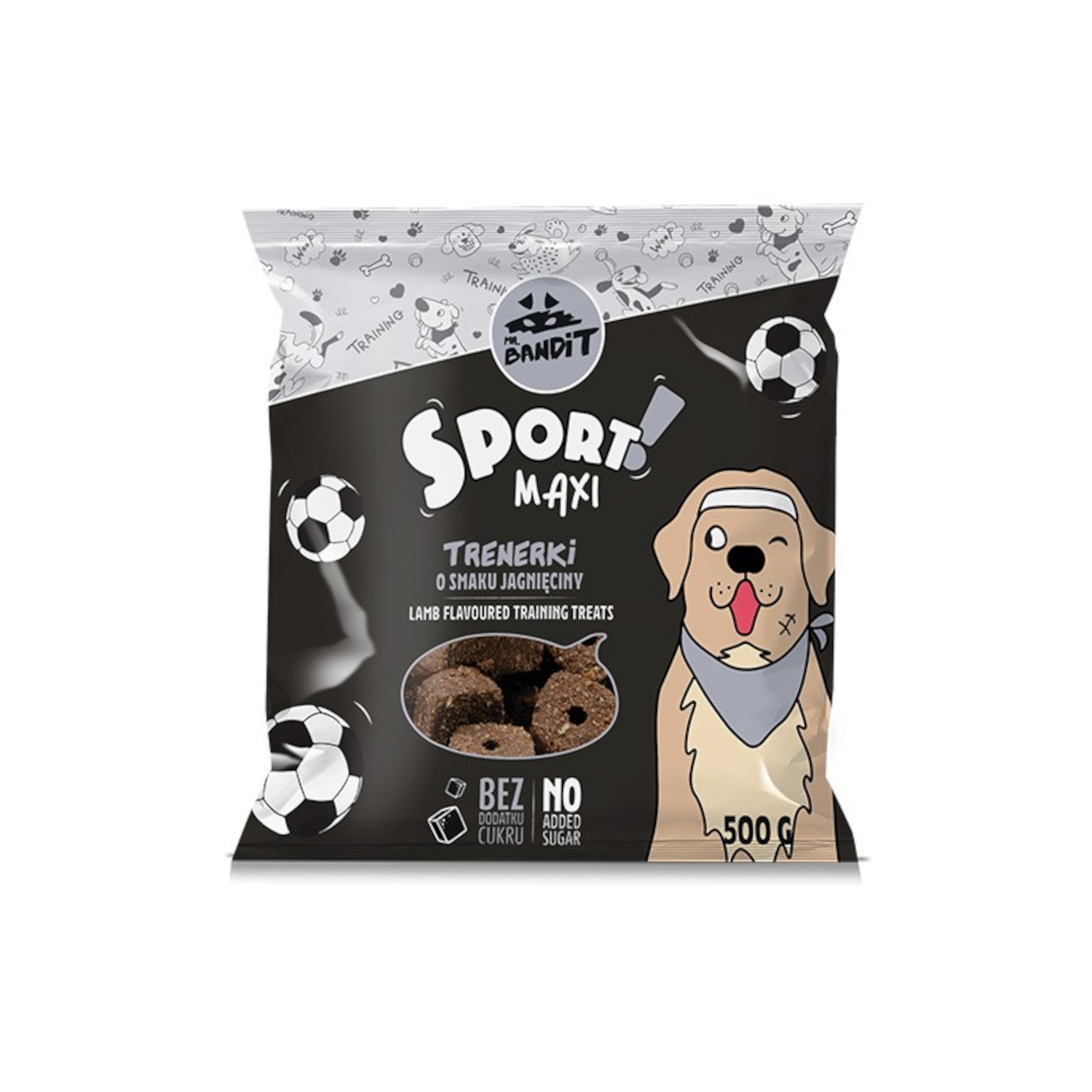 MR. BANDIT SPORT MAXI -trenerki o smaku jagnięciny