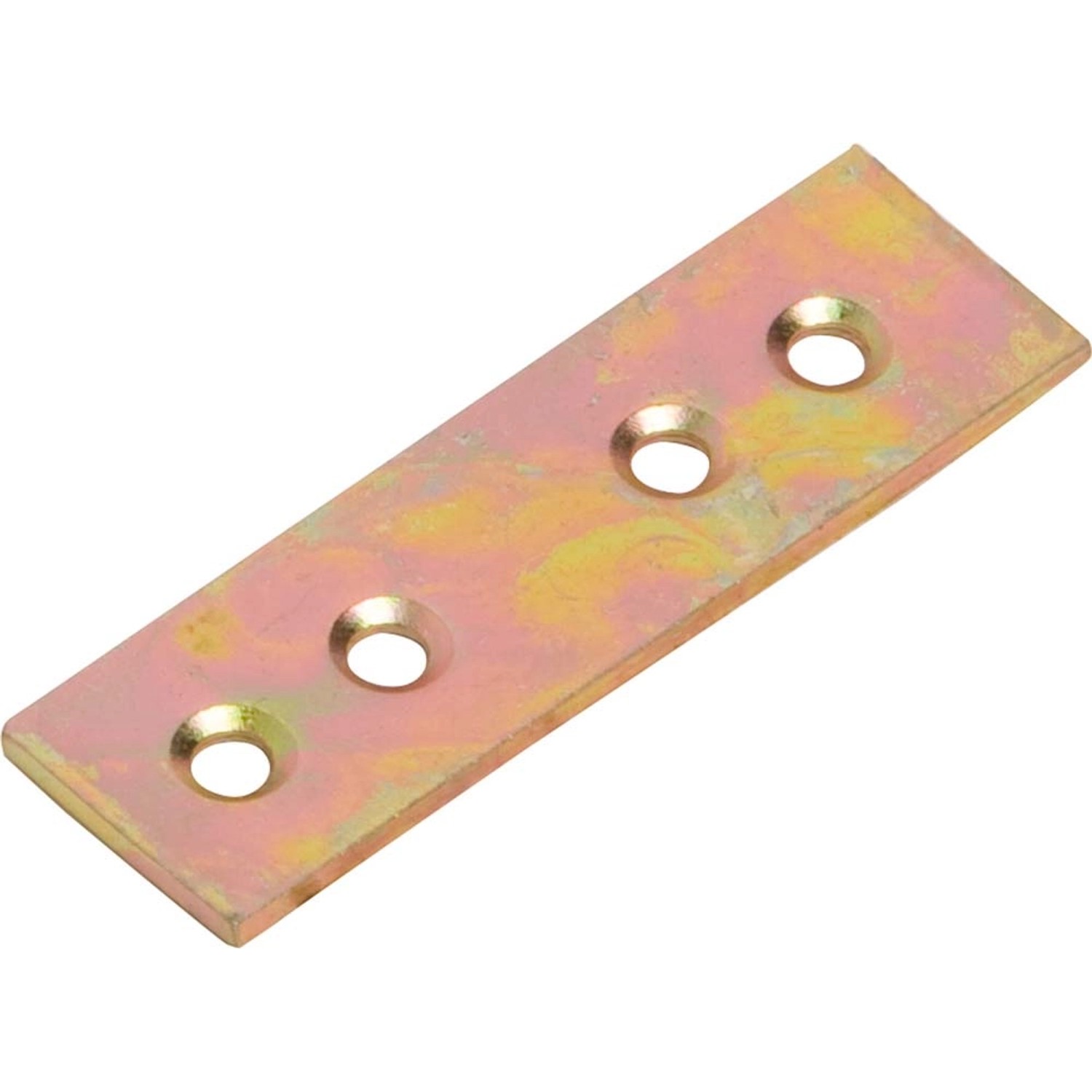 Płaski łącznik 50 mm x 15 mm ocynkowany na żółto