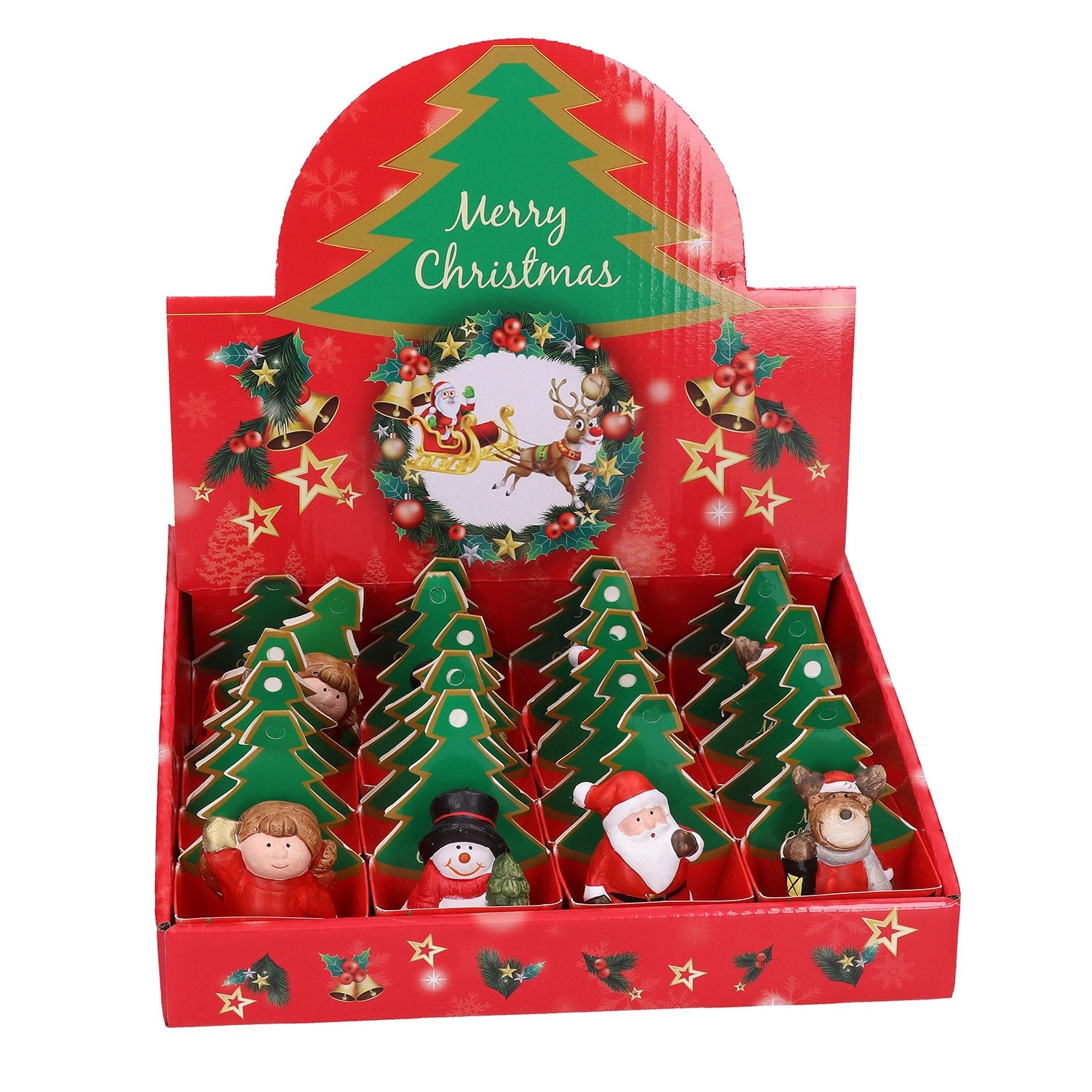 Zawieszka ceramiczna, mix - 6x4x9 cm