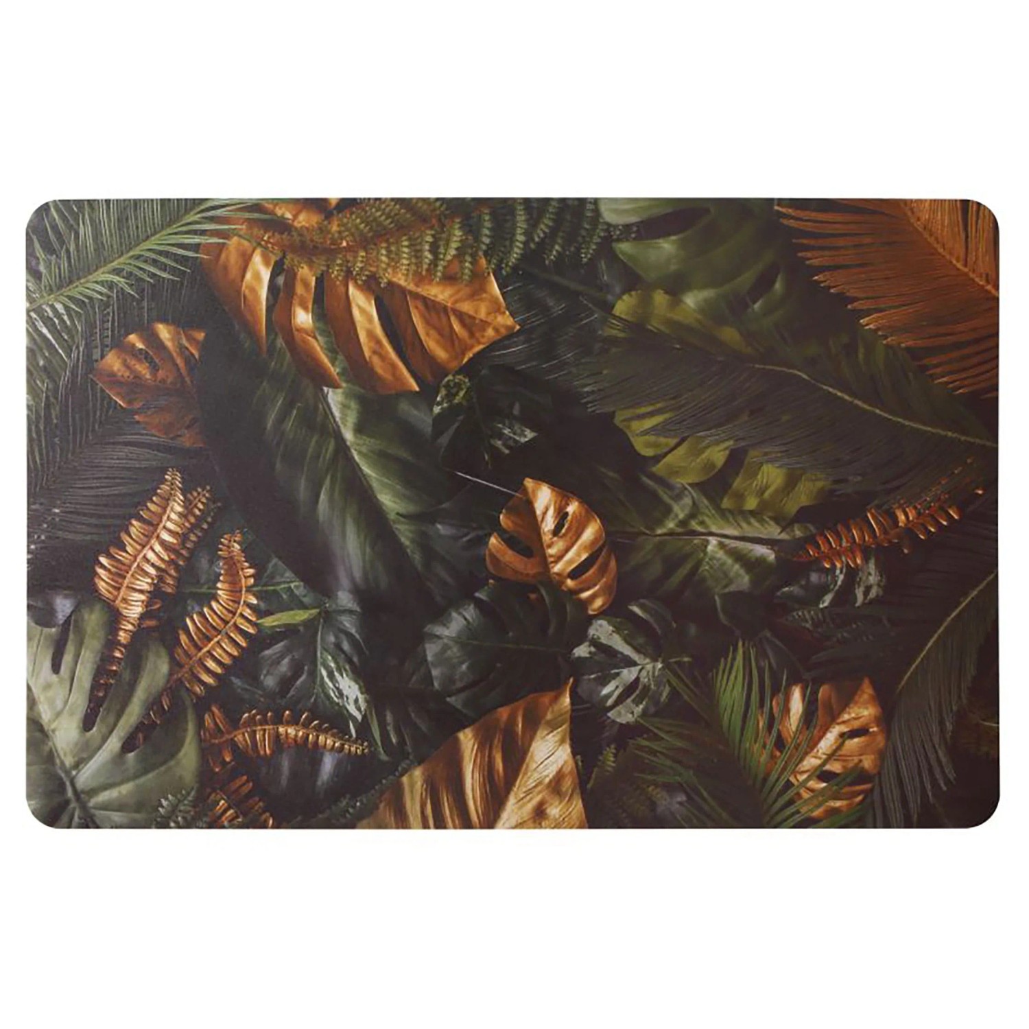 Podkładka na stół CYKAS 43,5 x 28 cm czarno-zielona