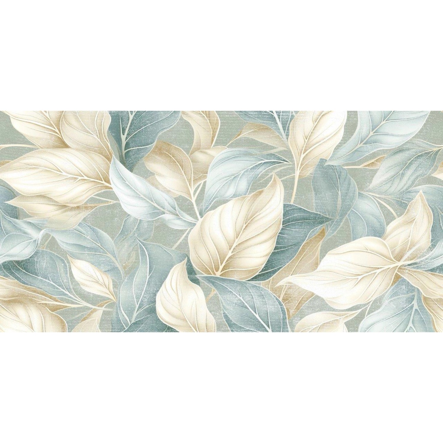 Dekor Foglie di meringa 60 x 120 cm