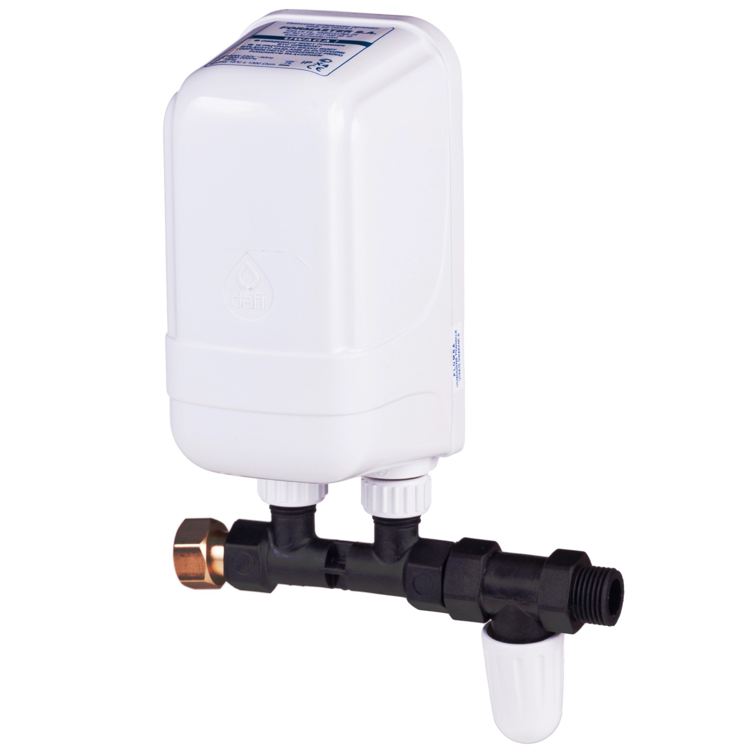 Dafi Ogrzewacz przepływowy podumywalkowy z przyłączem 4,5 kW