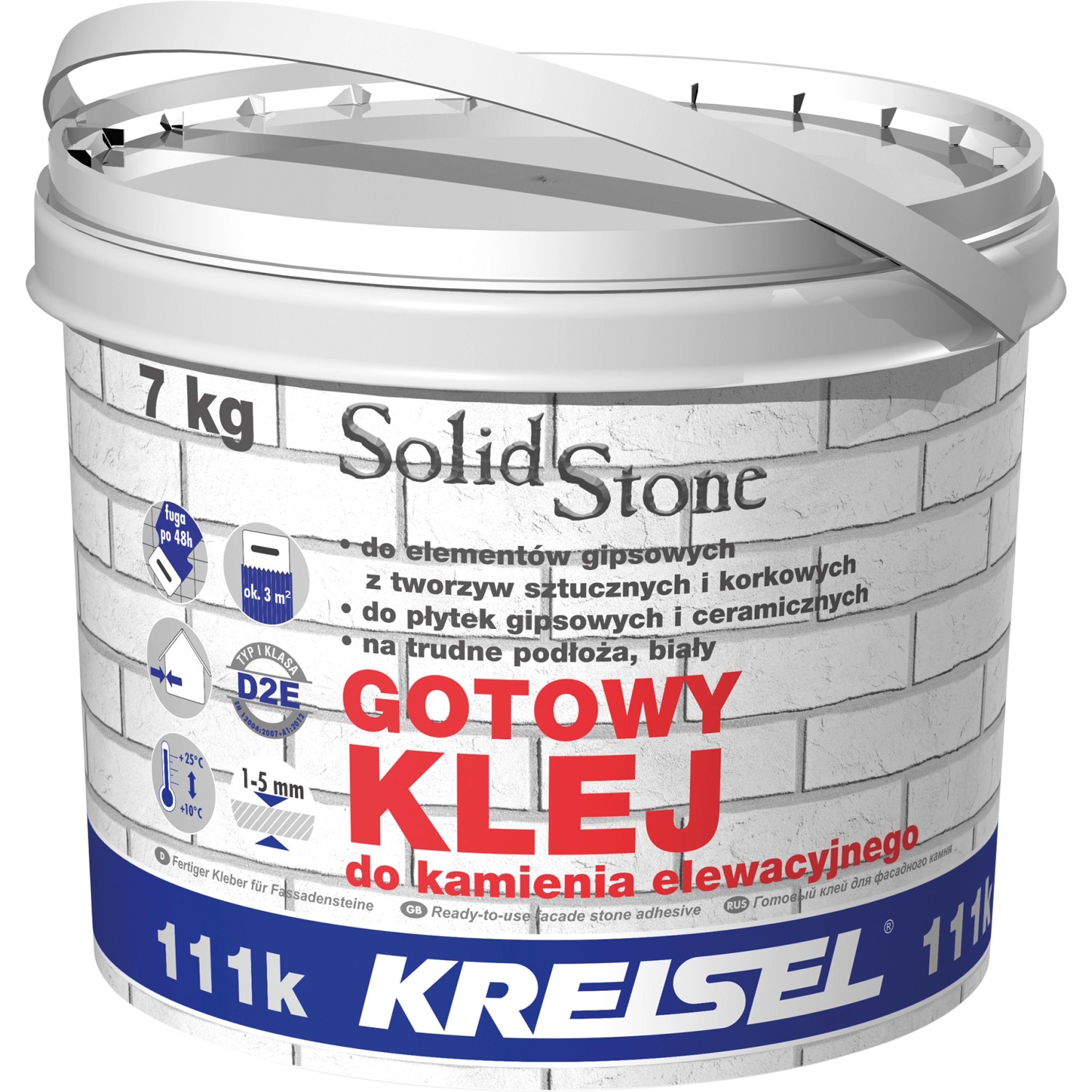 Kreisel Klej gotowy do cegły i kamienia 111K 7kg