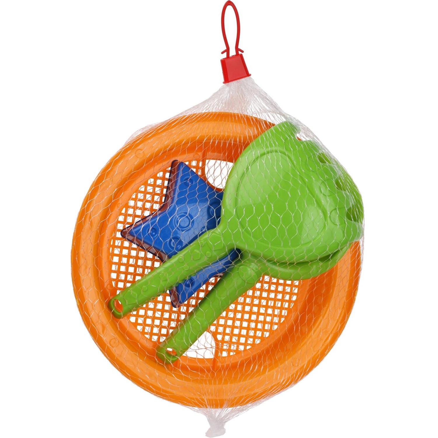 Zestaw do piasku - sitko z akcesoriami mix