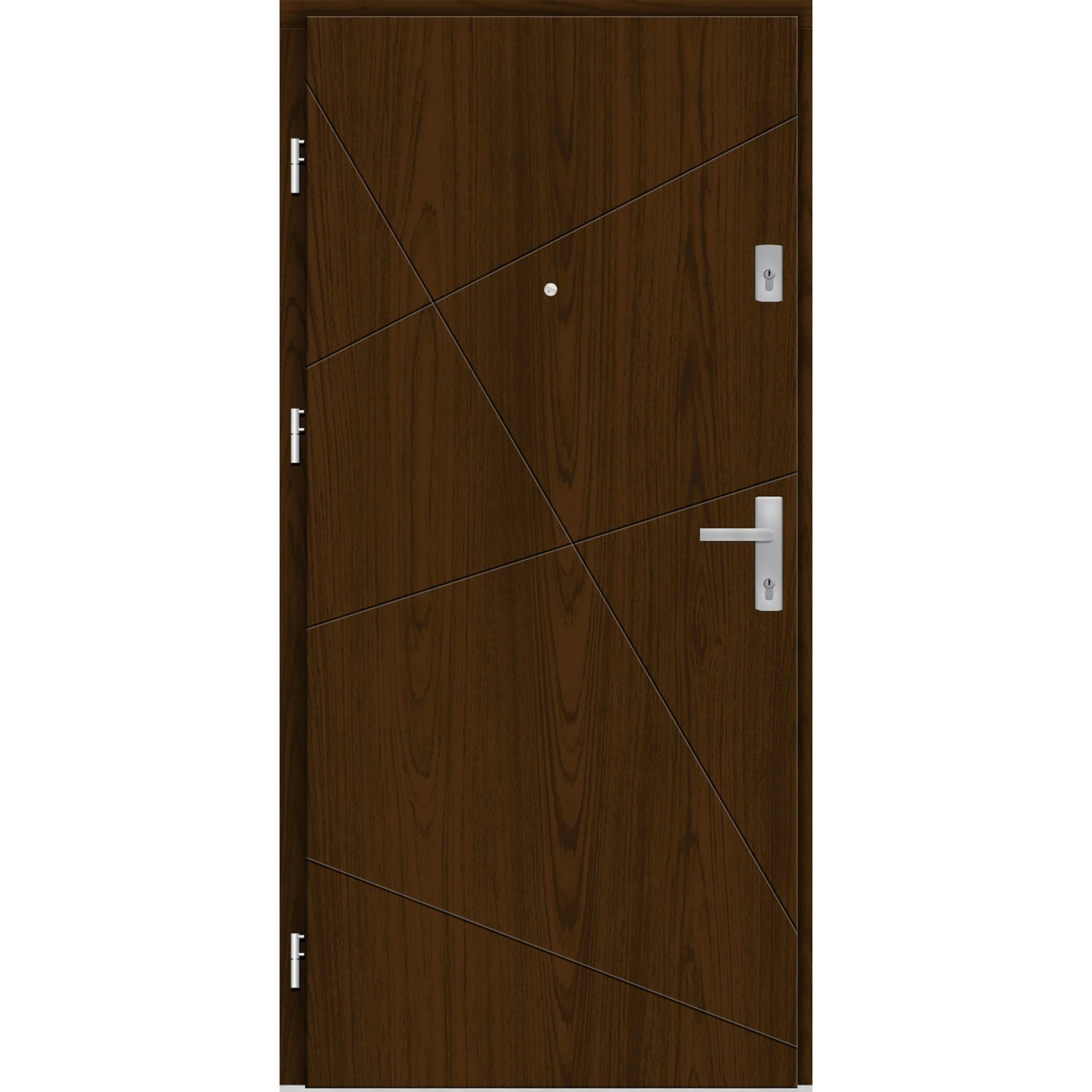 El prema Drzwi wewn klatkowe MATRIX orzech 90L