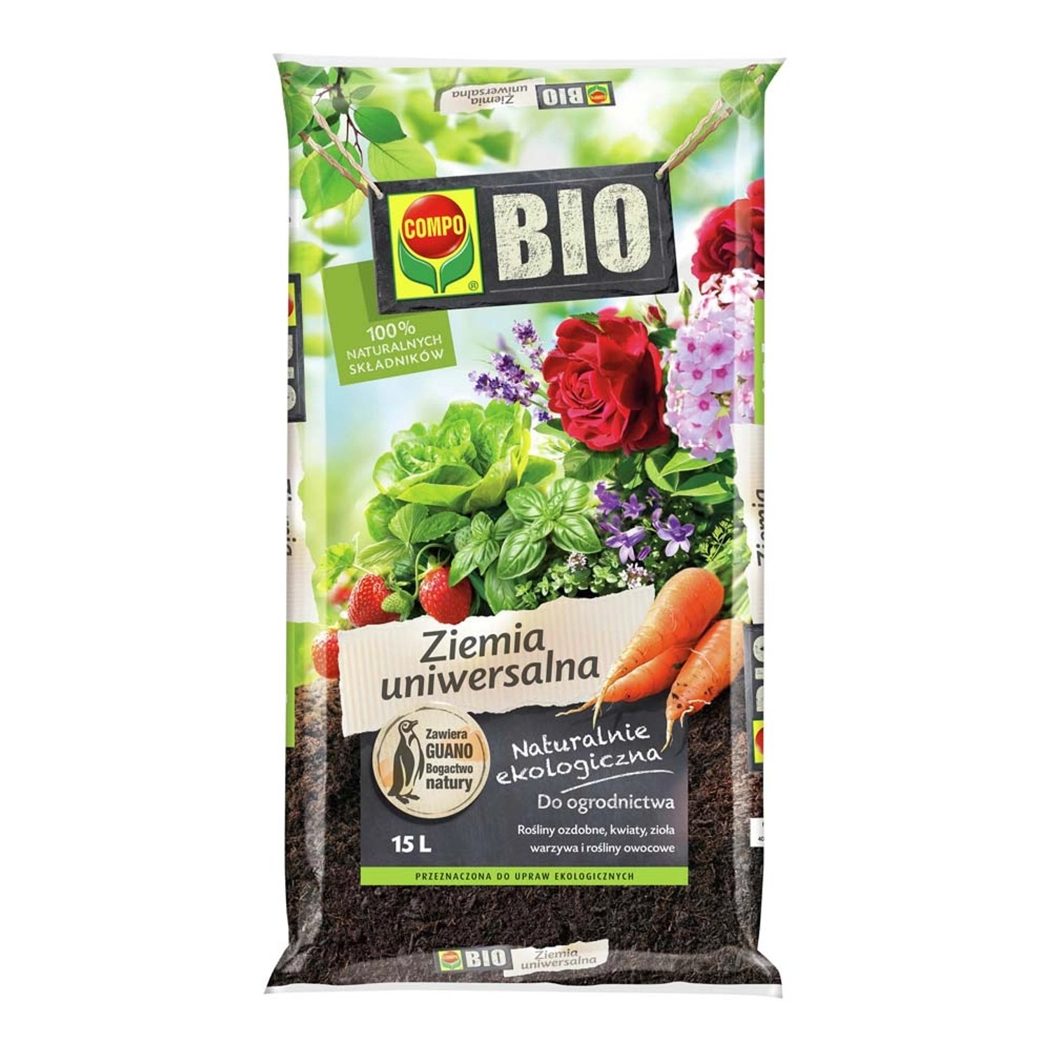 Compo Bio Podłoże uniwersalne - 15 l