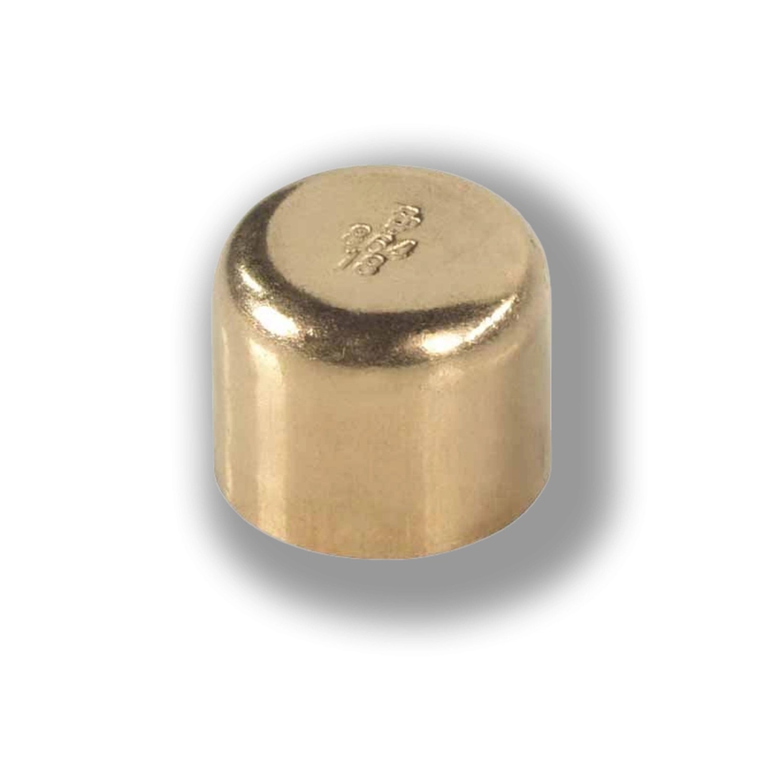 Zaślepka kołpak LW 15mm miedź