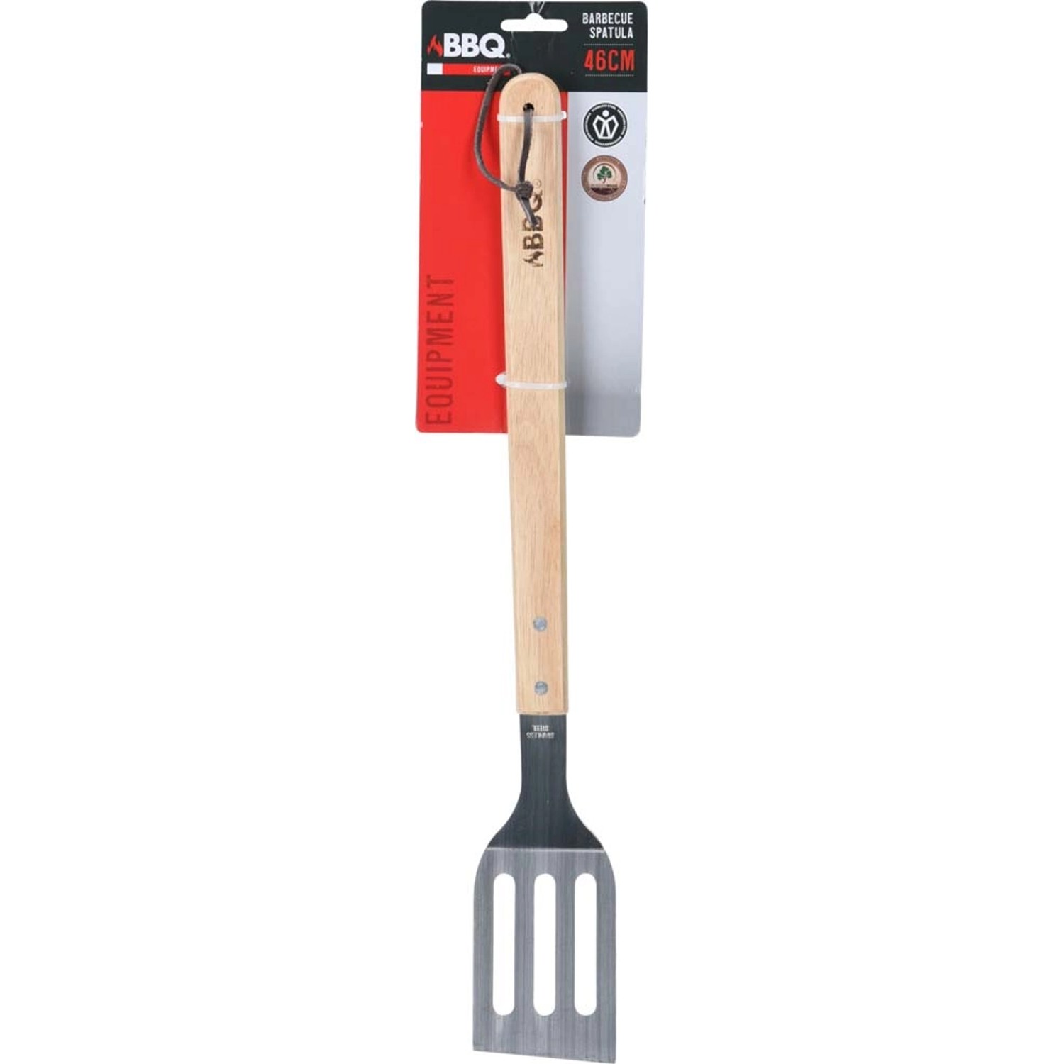 Łopatka BBQ drewniany uchwyt - 46 cm