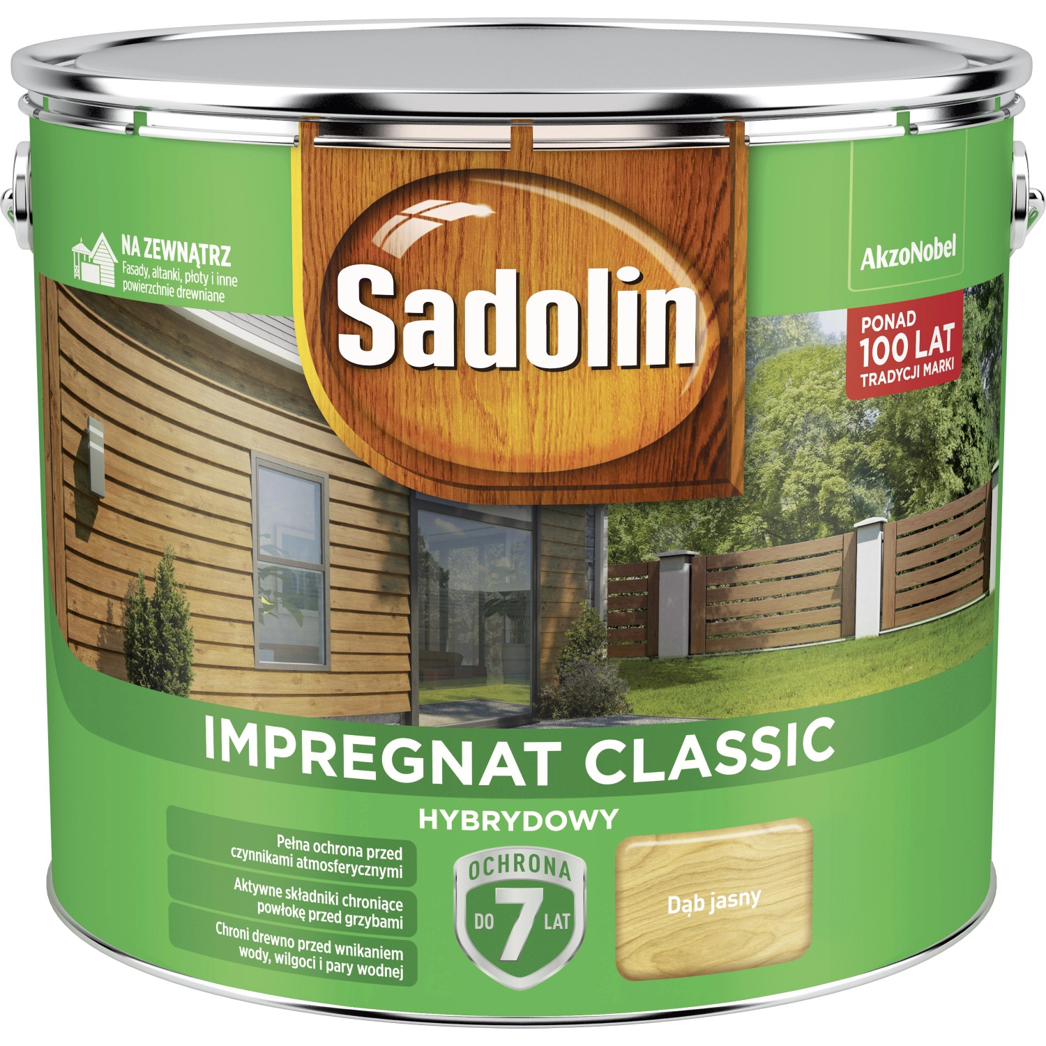 Sadolin Impregnat Classic dąb jasny - 9L