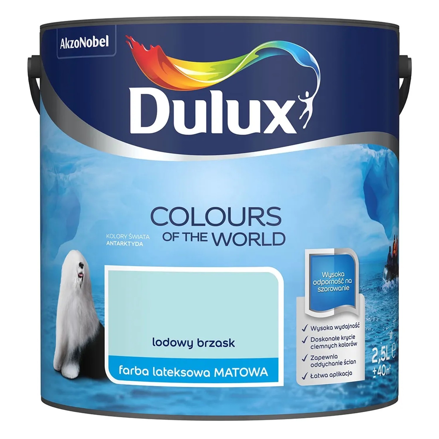 Farba Dulux Kolory Świata lodowy brzask 2,5 l