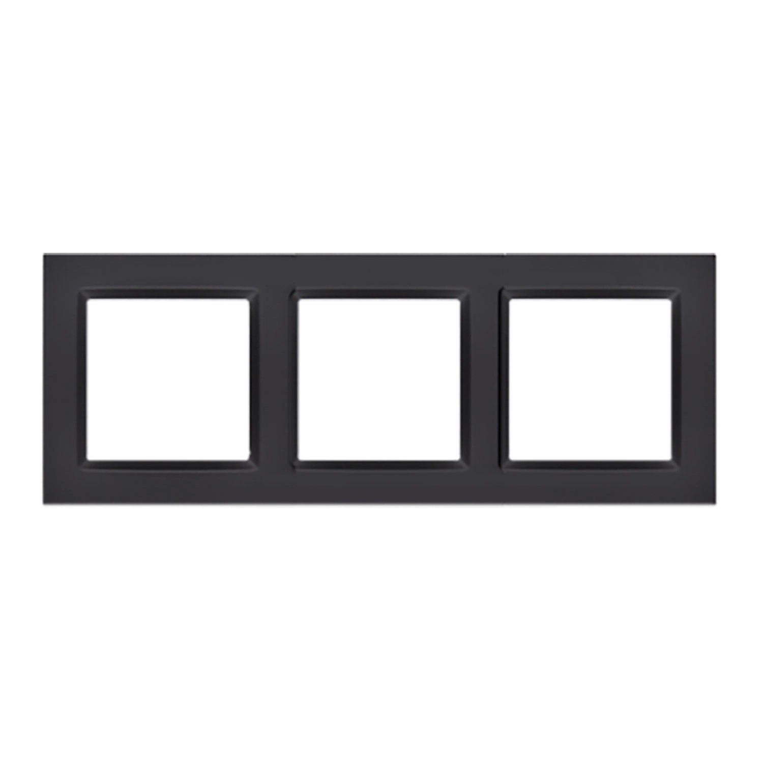 Elhurt Ramka Simon 10 trzykrotna czarna