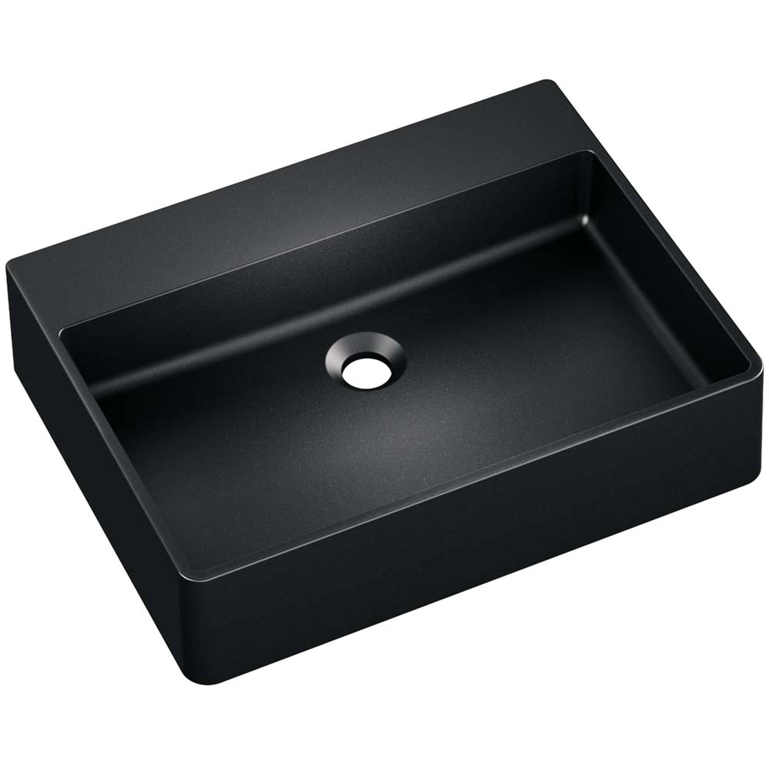 Axis Umywalka SILBA 55 nablatowa granitowa grafitowy