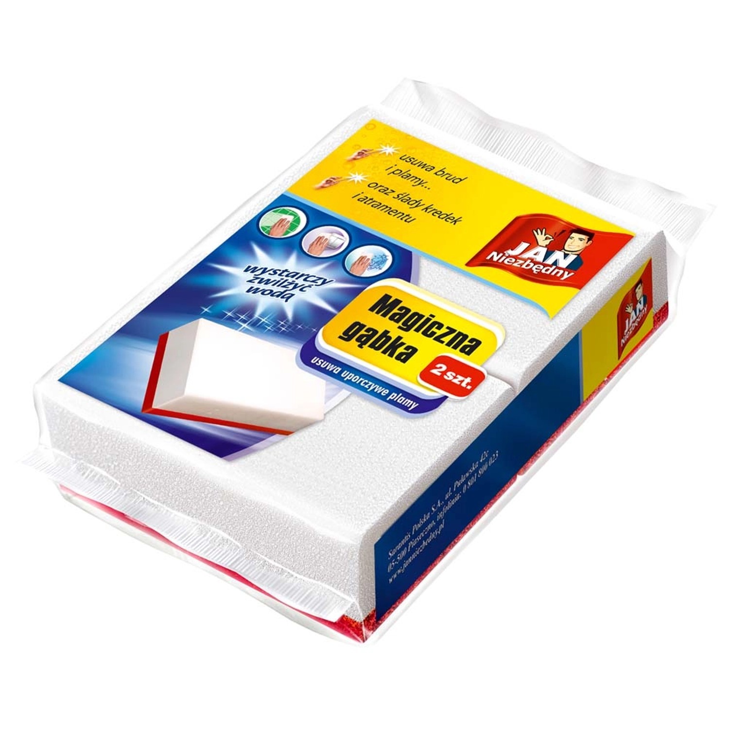 Jan Niezbędny Magiczna gąbka 2 szt.