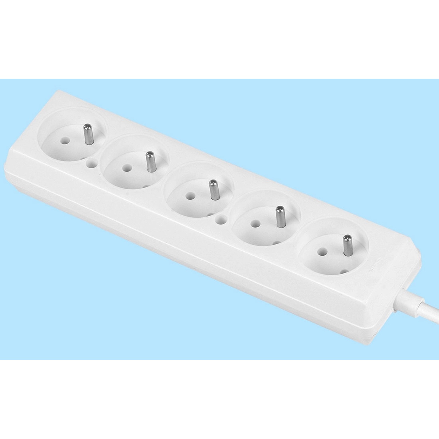 Jonex Przedłużacz listwowy 5-gniazdkowy 5 m biały