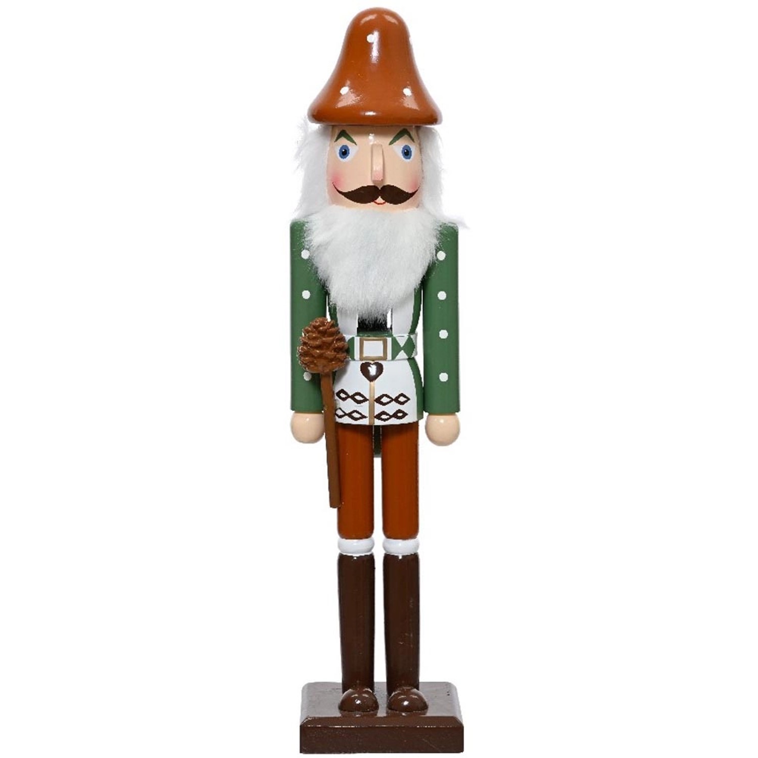 Figurka LEŚNY DZIADEK DO ORZECHÓW - wys. 25 cm