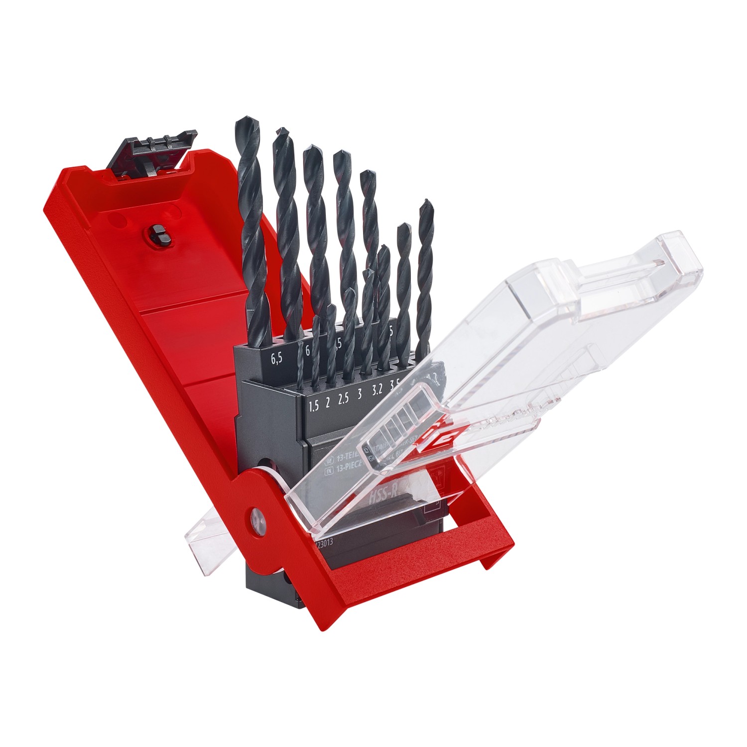 Einhell Zestaw wierteł do metalu HSS-R 1,5-6,5 mm - 13 szt.