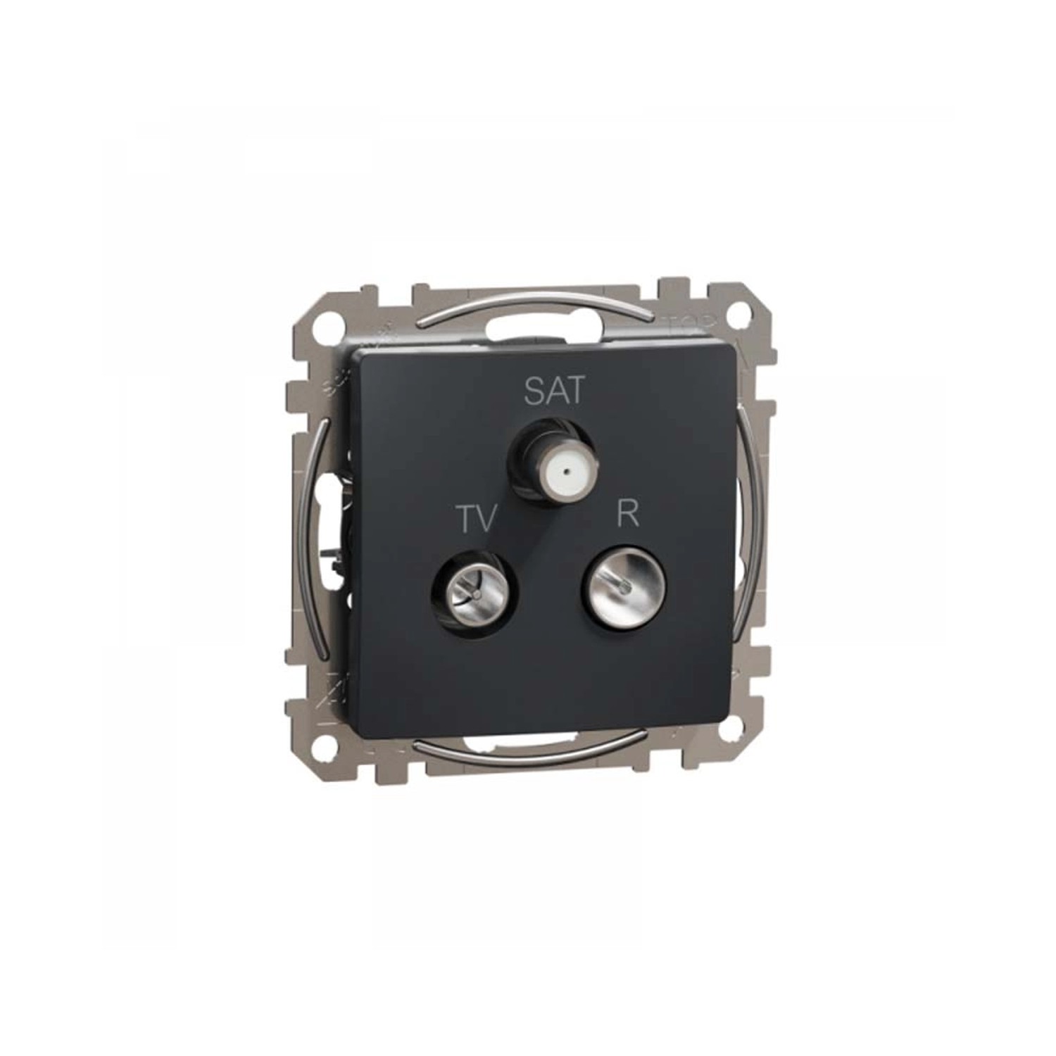 Schneider Electric Gniazdo Sedna D&E R/TV/SAT czarny