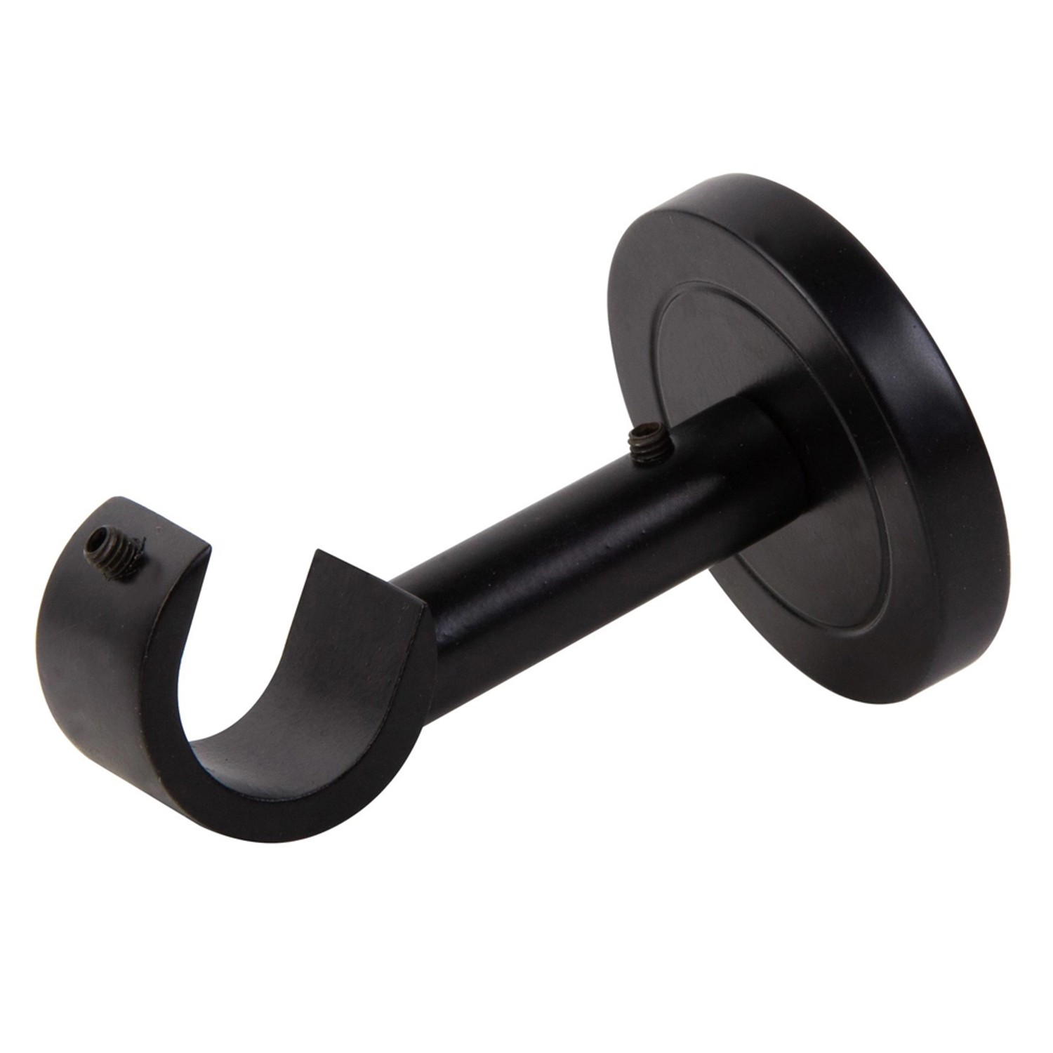 FUSION wspornik pojedynczy sufitowy czarny mat