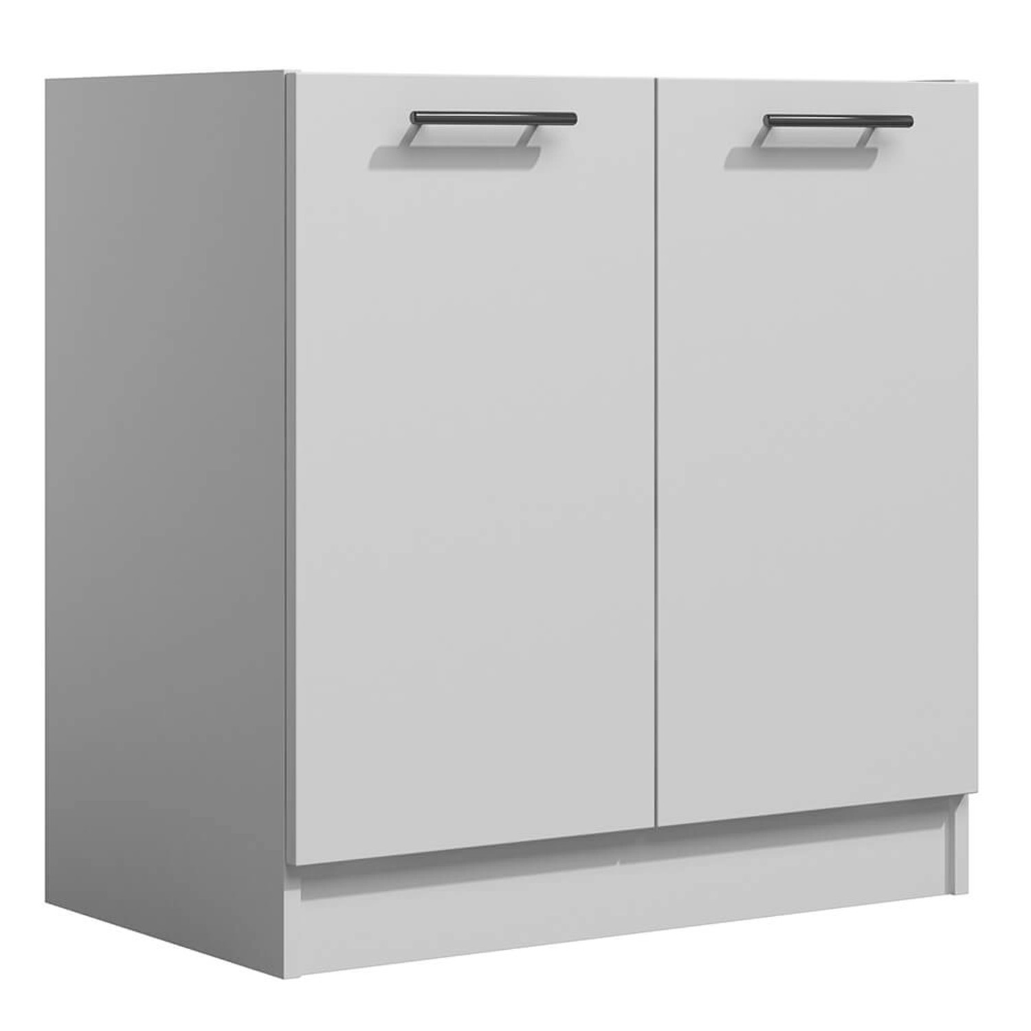 JANA Meble Szafka kuchenna dolna NIKA biała 80 cm