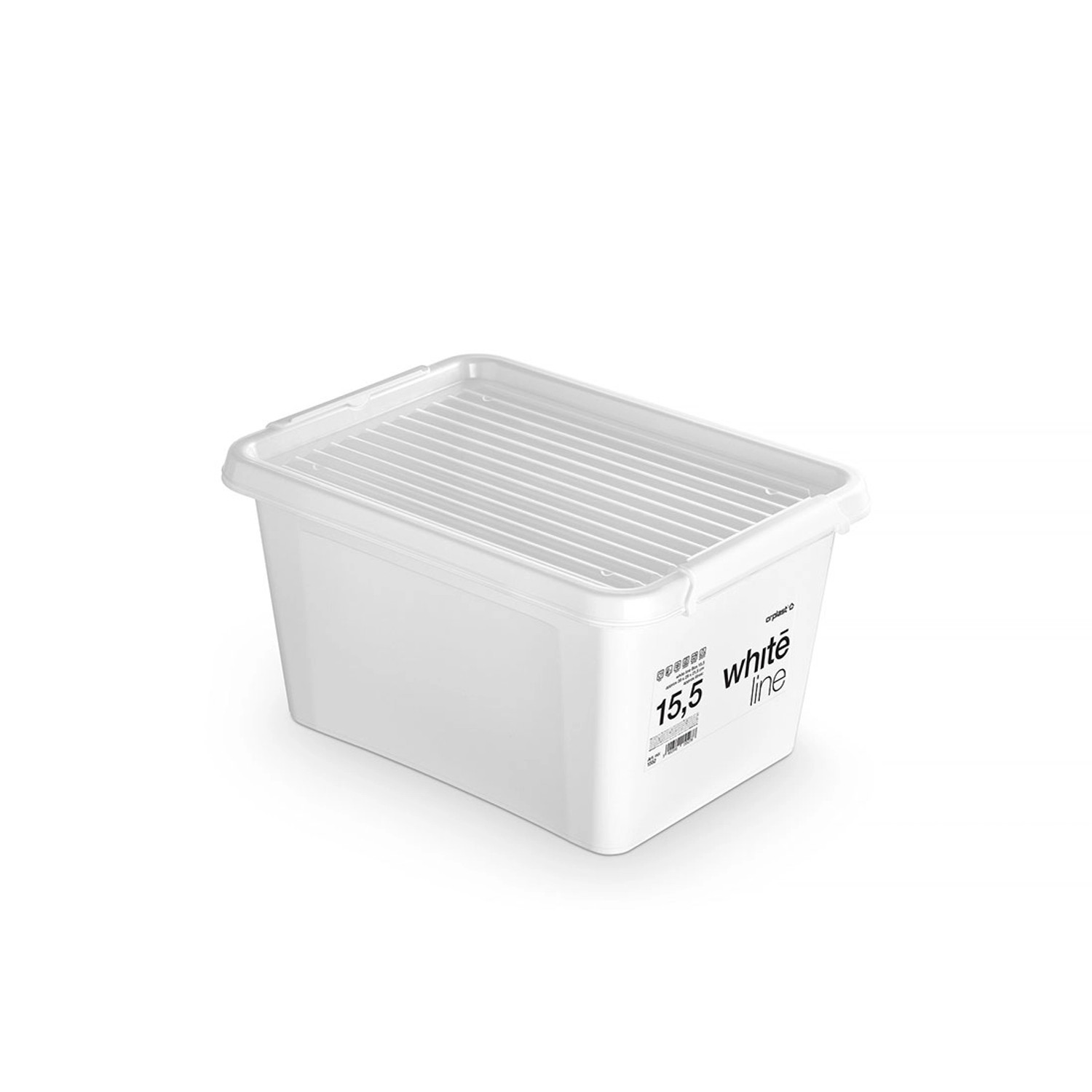 Orplast Pojemnik biały white.line 15,5 l