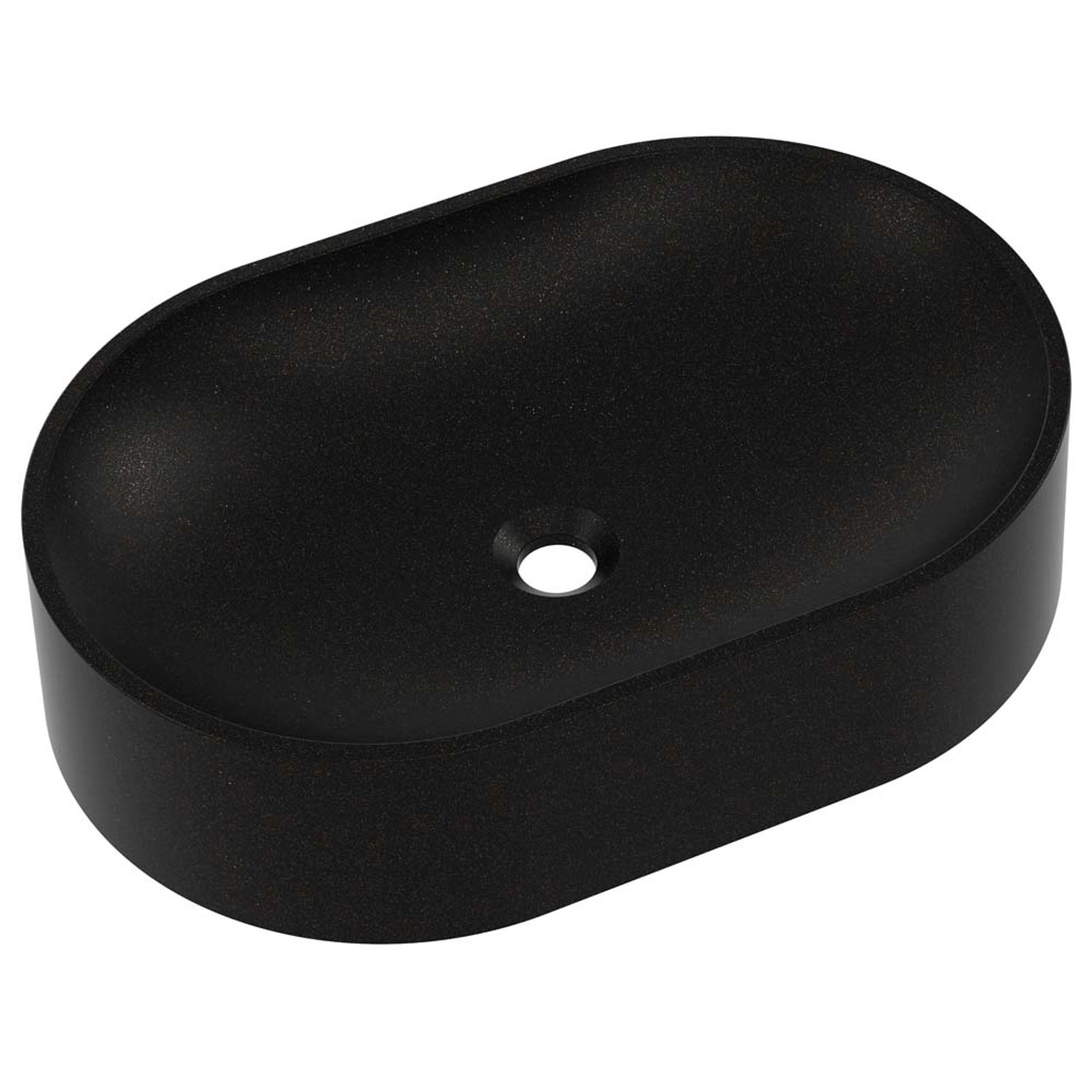 Axis Umywalka OLIB 60 nablatowa granitowa złota