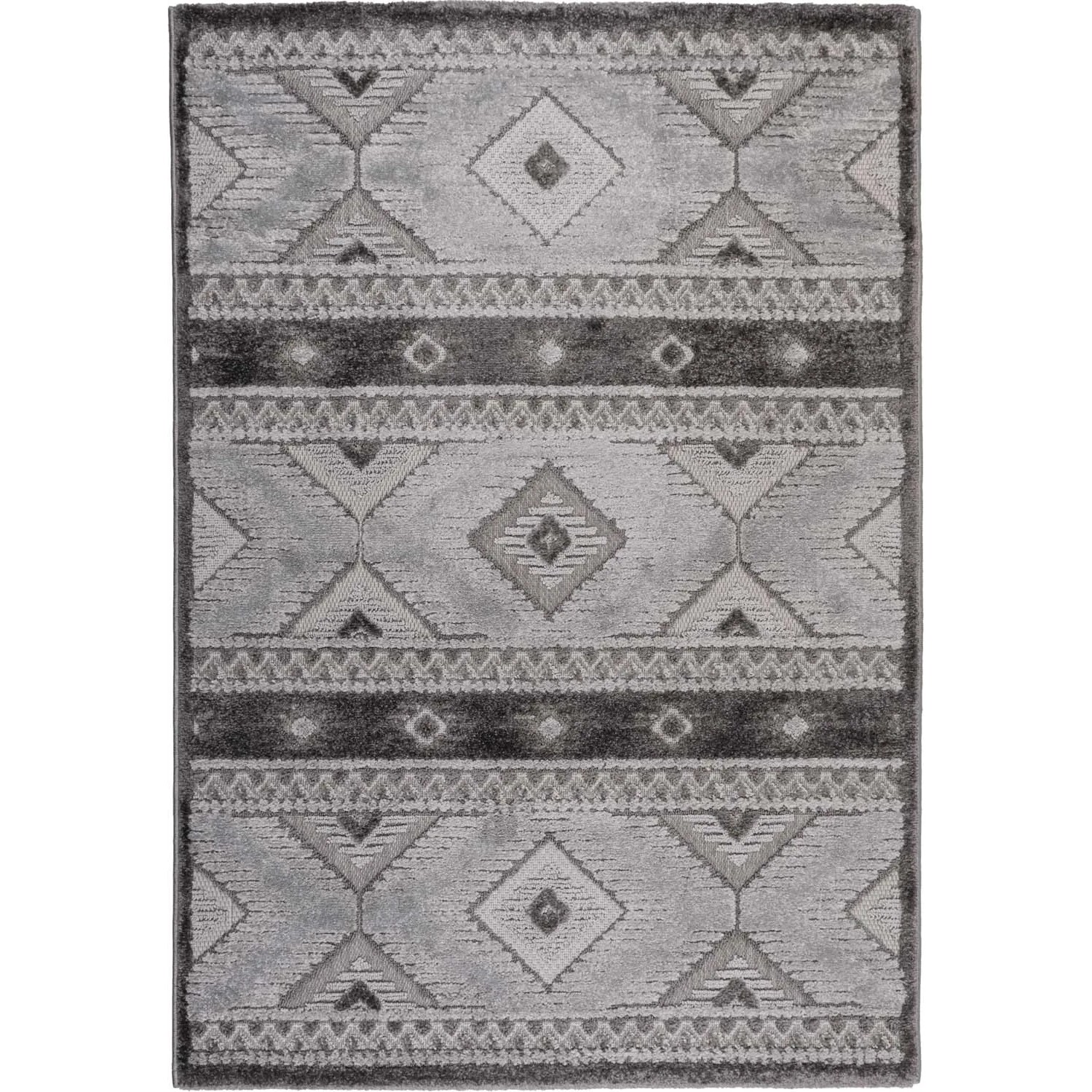 Multidecor Dywan CAIVANO aztecki 120 x 170 cm szary