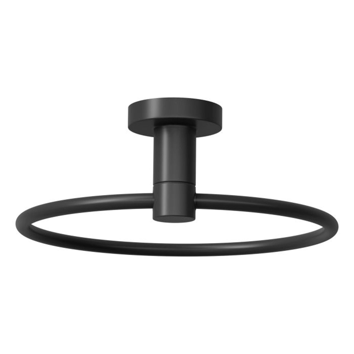 AGAS Wieszak na ręcznik Gorliz-3 czarny 15,5x5,2