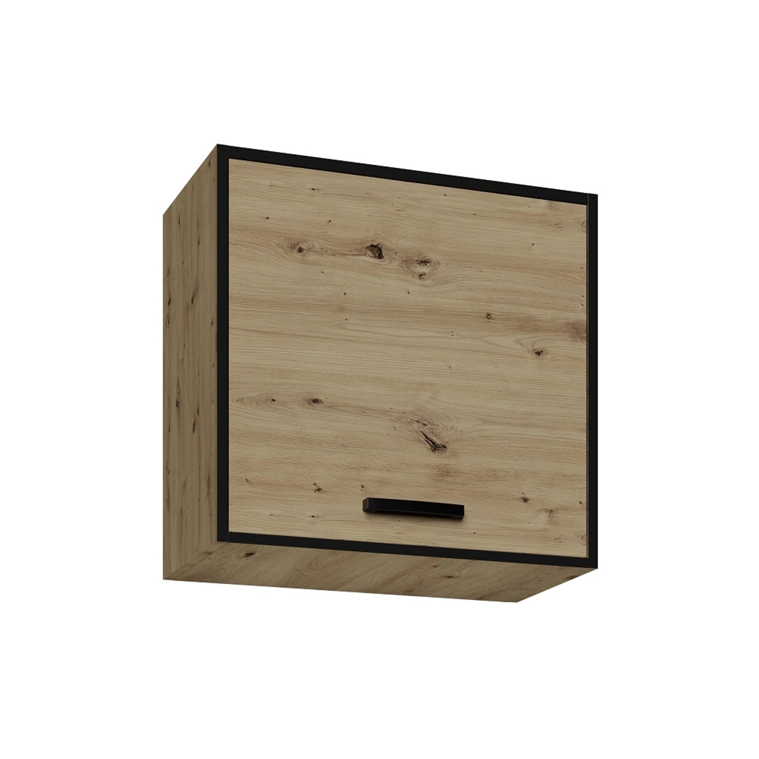 Black and White Style Szafka kuchenna górna GABRIELA Dąb Artisan 60 cm