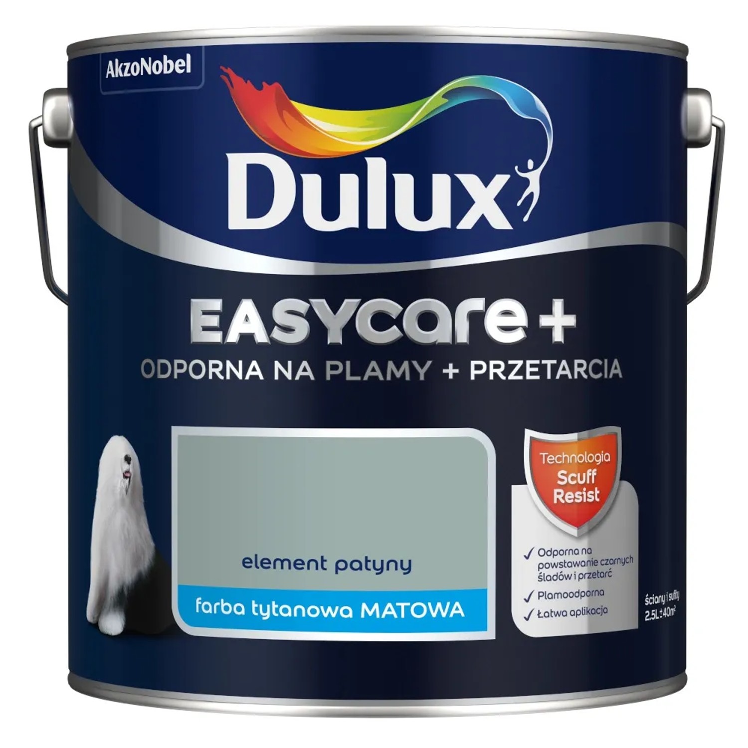 Farba Dulux EasyCare+ element patyny 2,5L