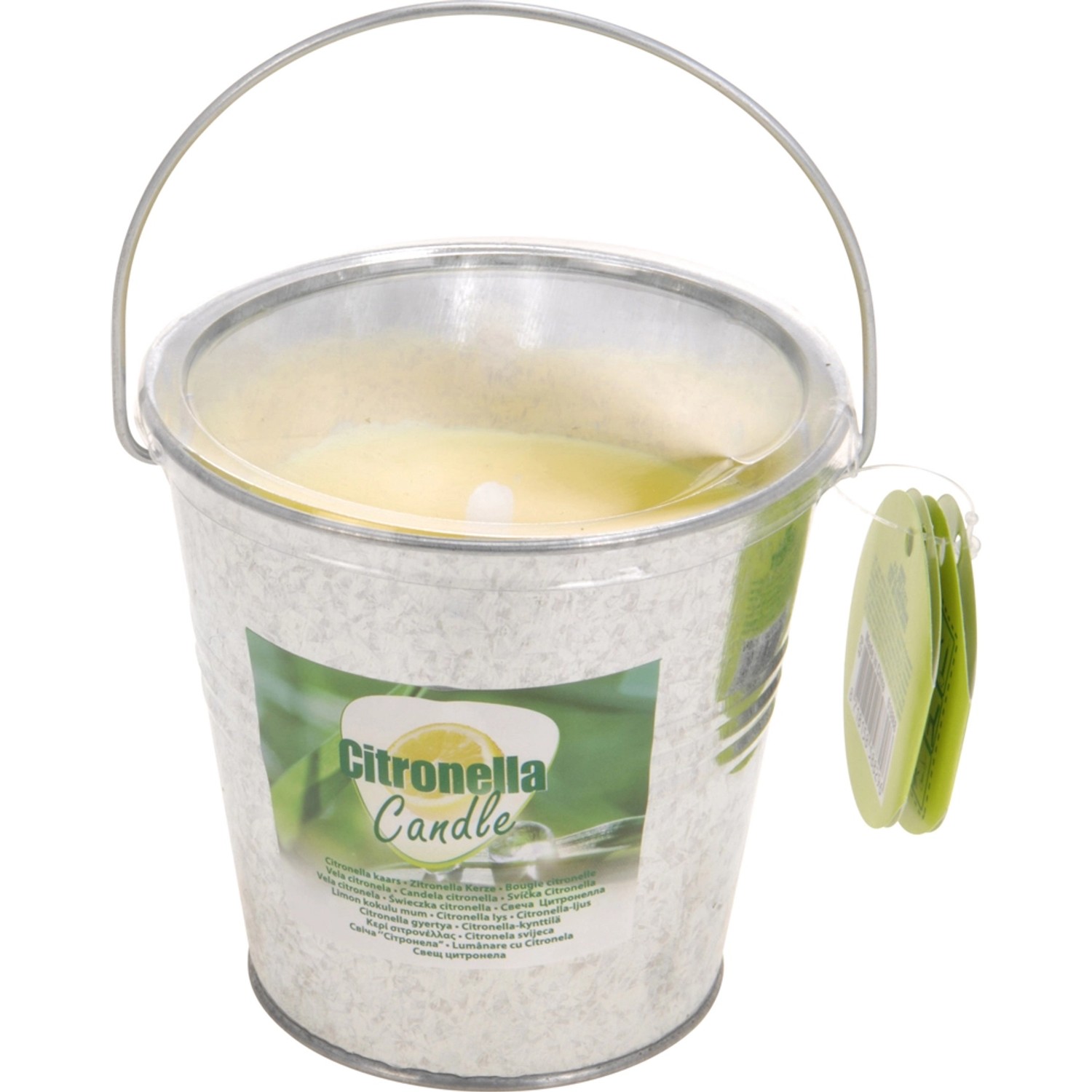 Świeca Citronella wiaderko metal - 160 g