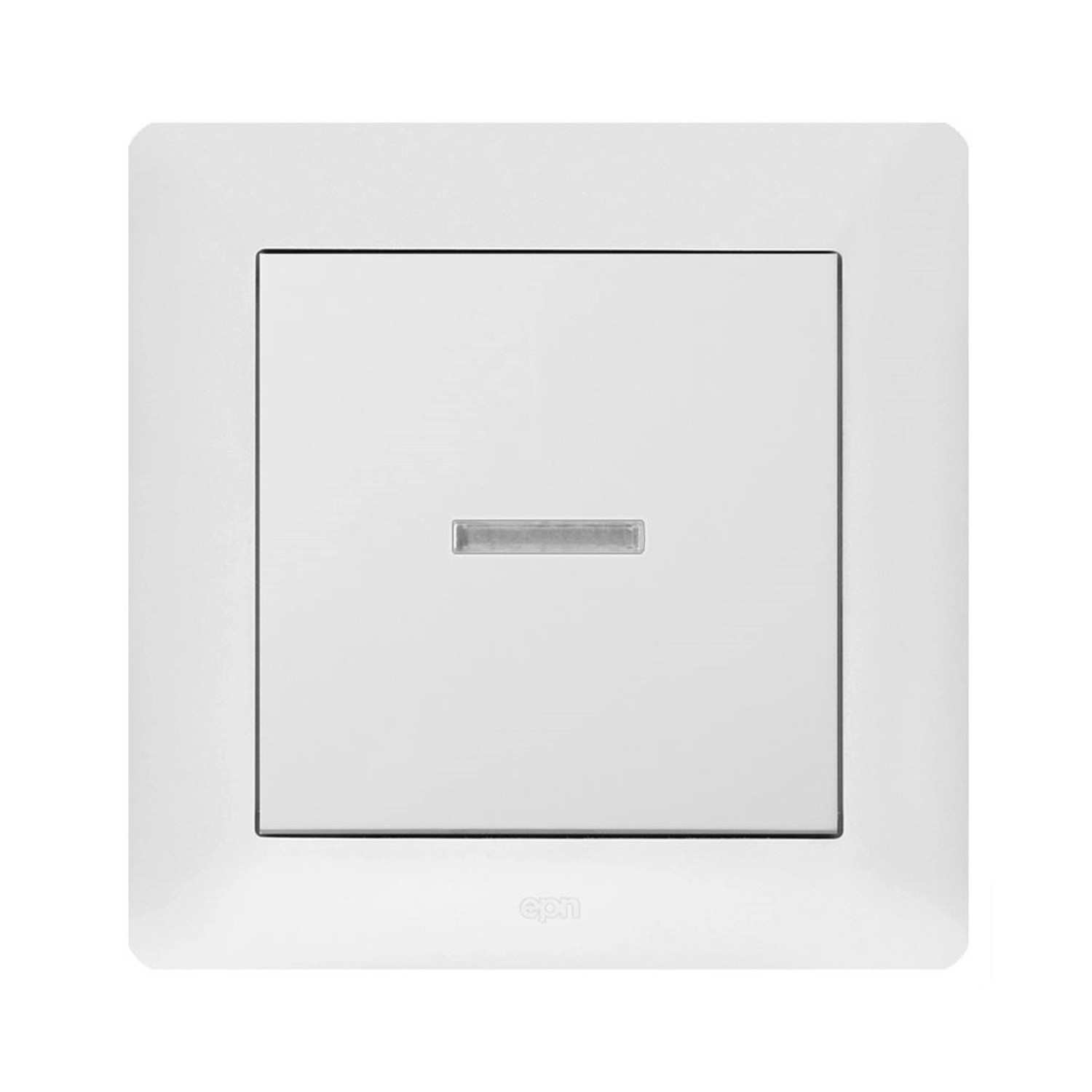 Elektro-Plast Łącznik Astoria 1-biegunowy podświetlany biały