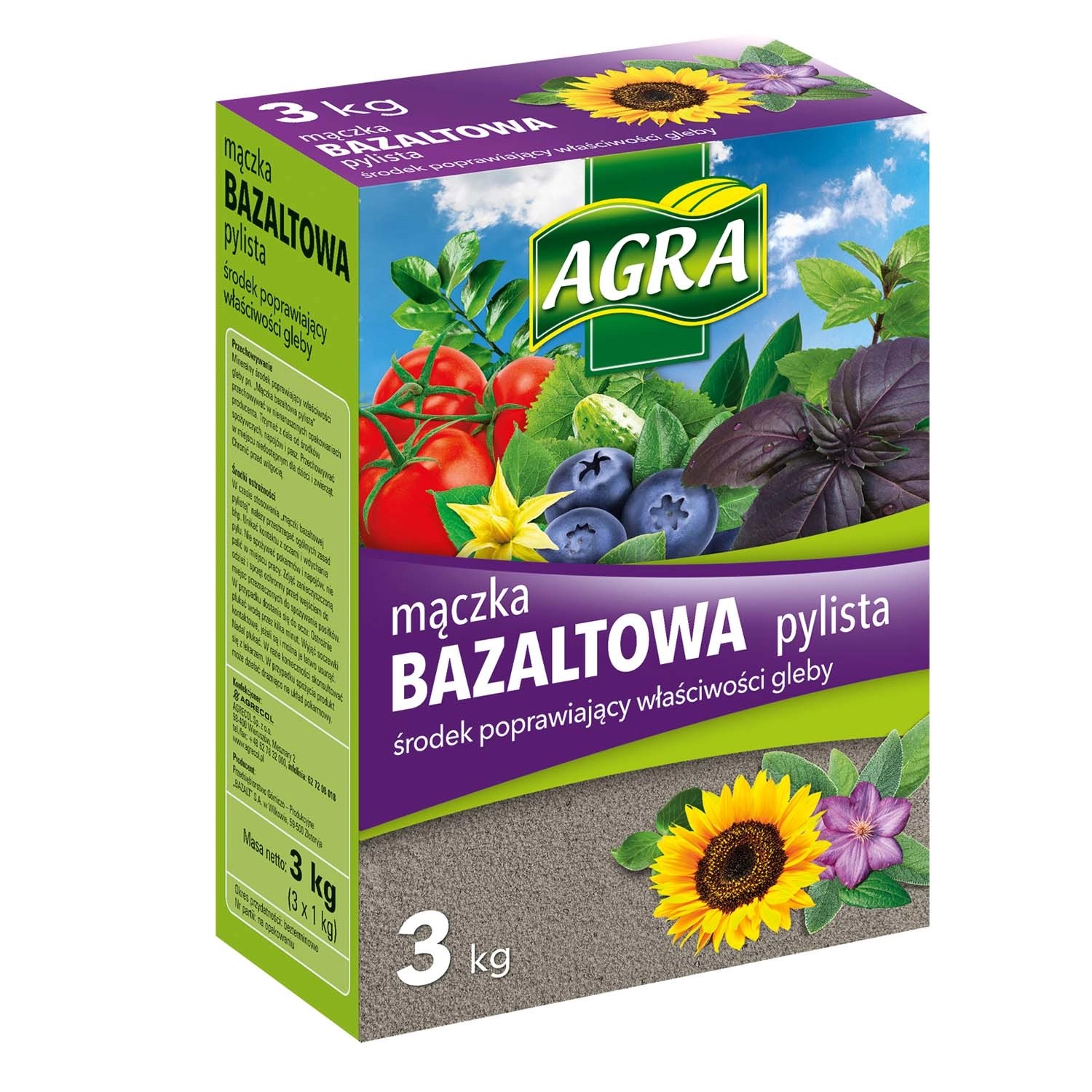 Mączka bazaltowa - 3 kg