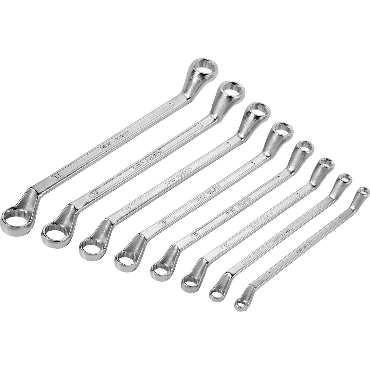 Zestaw kluczy oczkowych - 8 szt