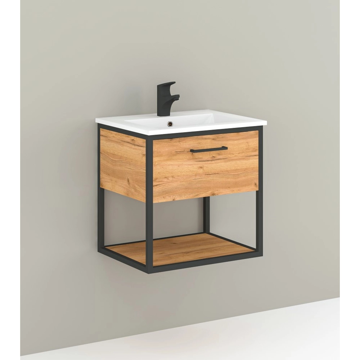 Astor Zestaw Alfa Szafka I Umywalka 50 cm