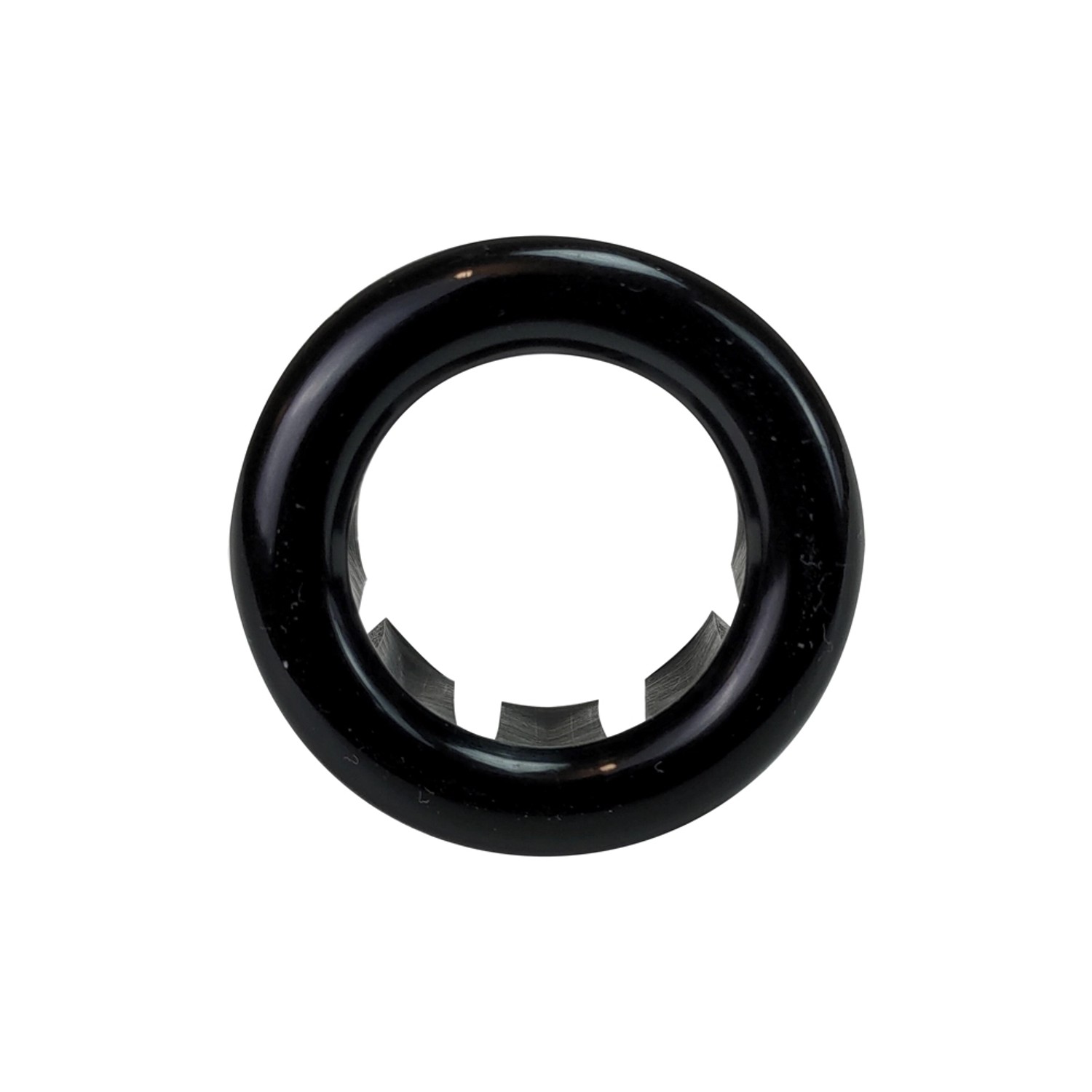 Tycner Rozeta umywalkowa 25 mm czarna