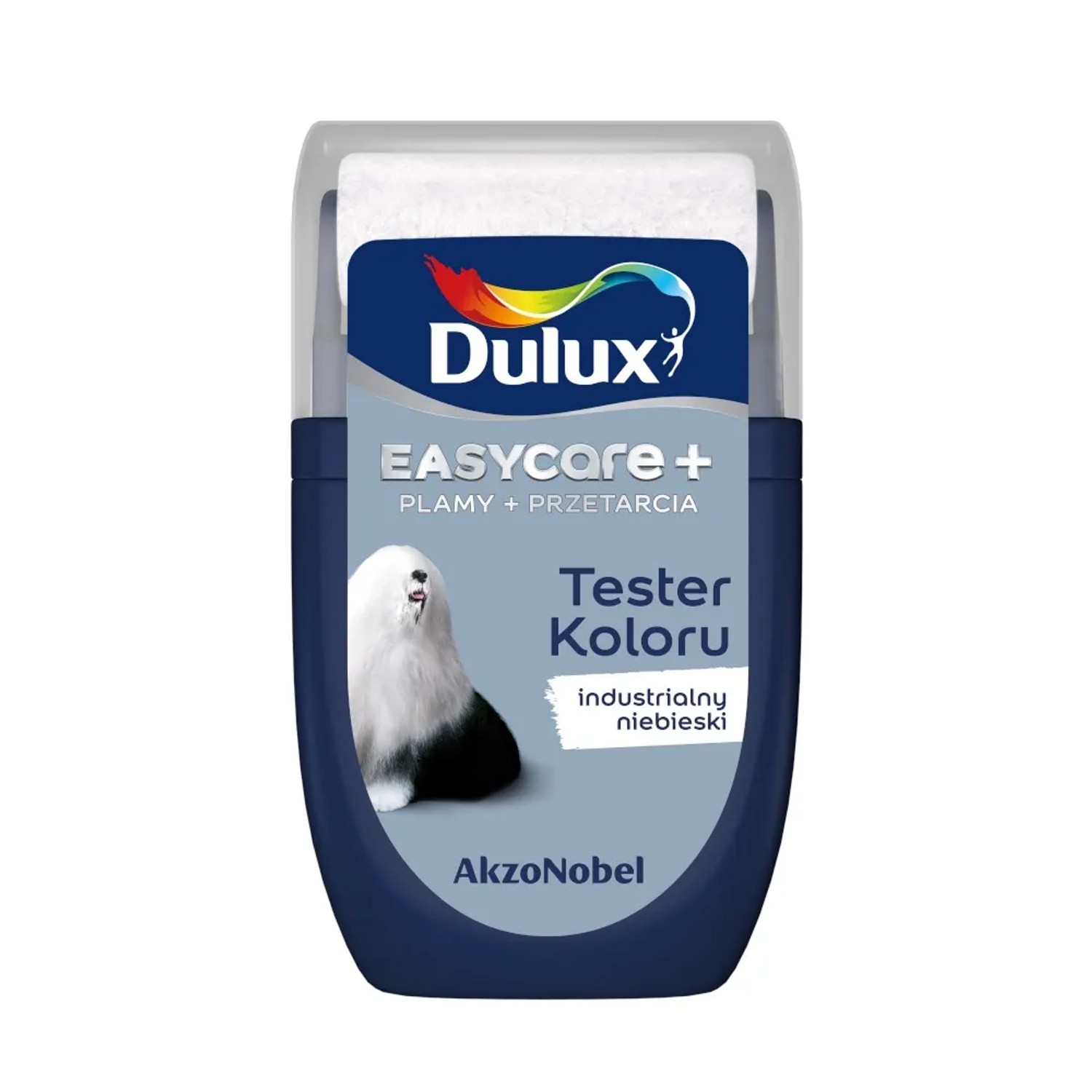 Tester farby Dulux EasyCare+ industrialny niebieski 30 ml
