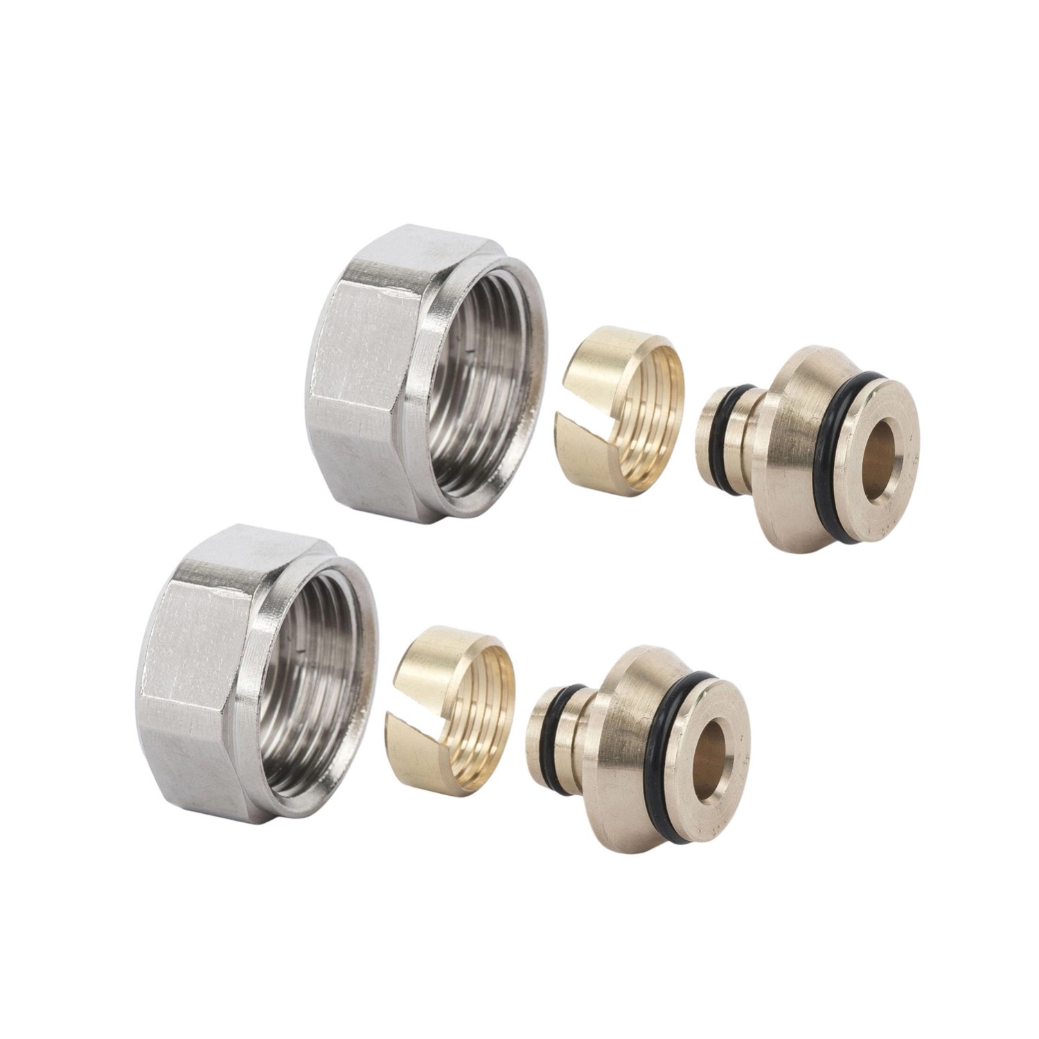 Hydroland Złączka do rur 3/4x16 2 sztuki 3/4x16