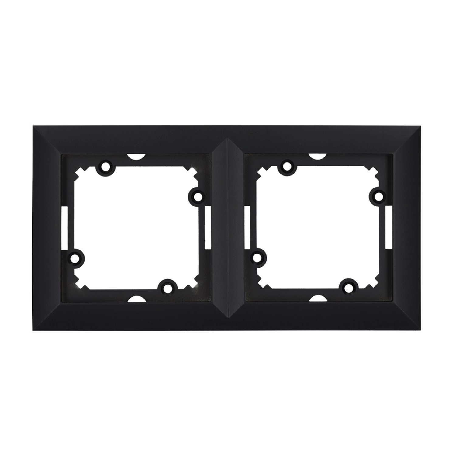 Ramka Pola 2-krotna czarny mat