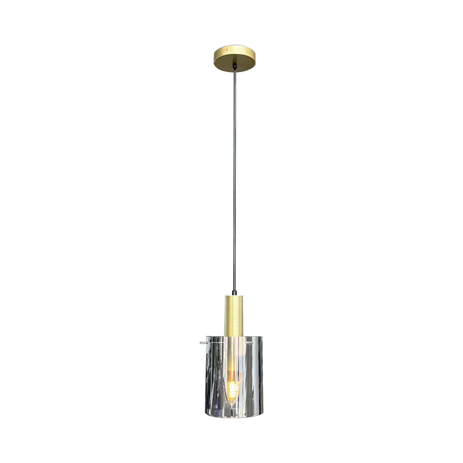 MiLAGRO Lampa wisząca ARCADIA GOLD 1xE27 15W złota