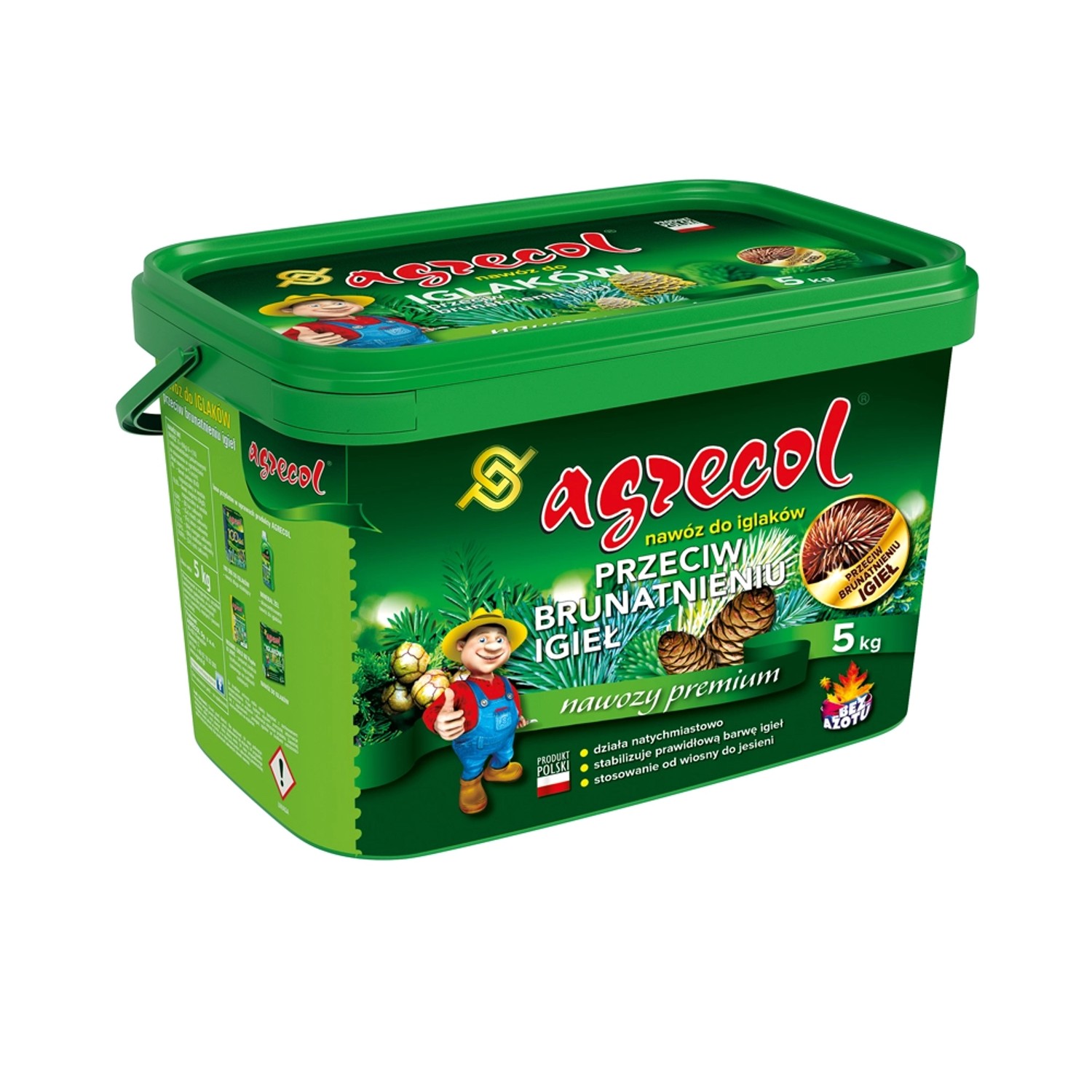Nawóz do iglaków przeciw brunatnieniu igieł 5 kg.