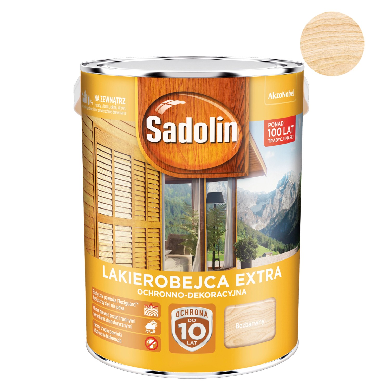 Sadolin Lakierobejca Extra bezbarwna 5 l