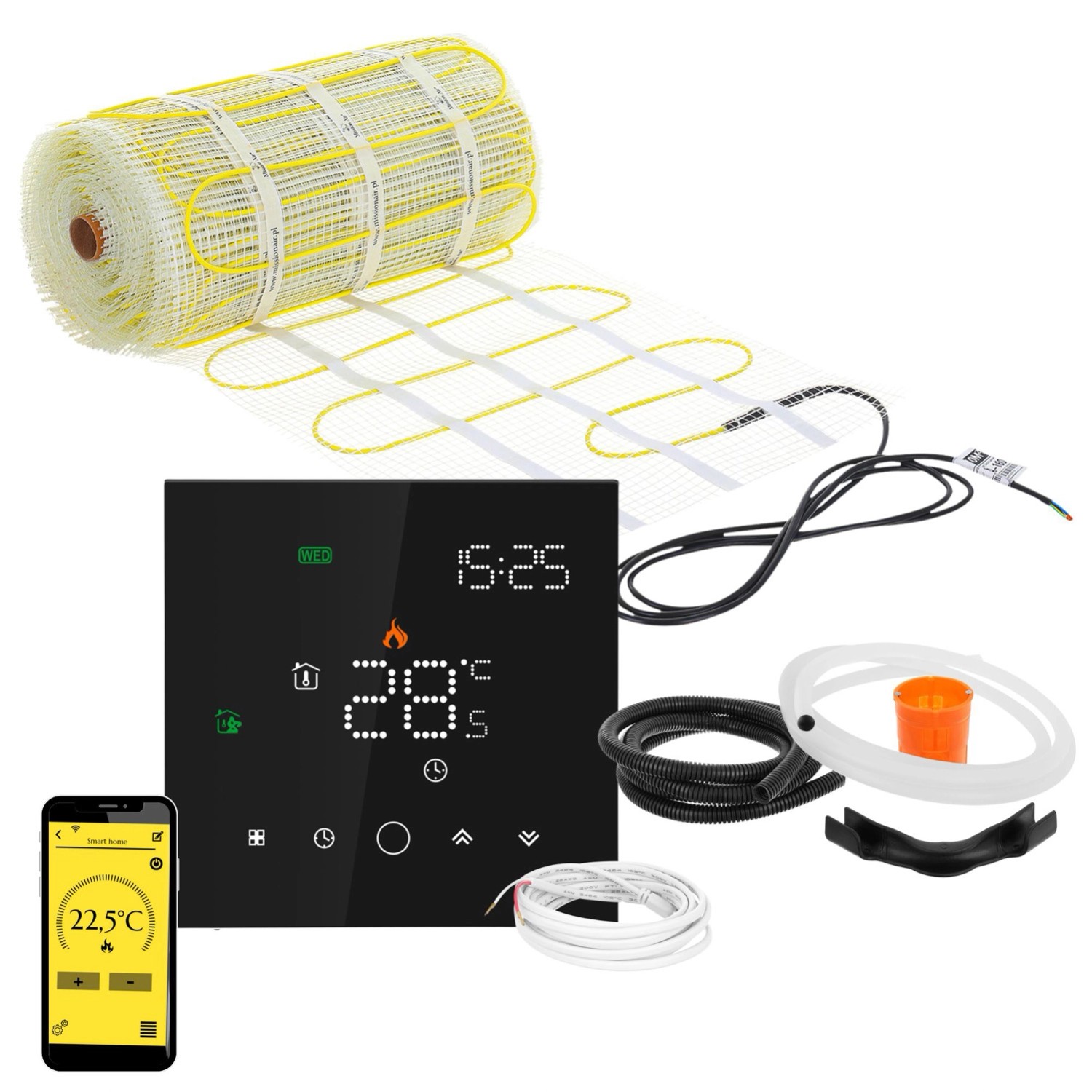 Mission Air Zestaw pod płytki MA-160 Leo Black 10m2