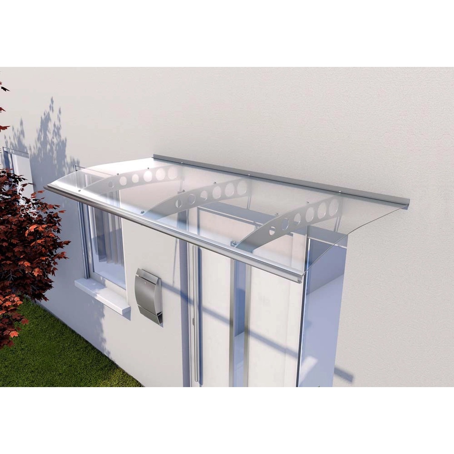 Gutta Zadaszenie Swing PT/E stal kwasoodporna Akryl 4 mm 200x90x22 cm