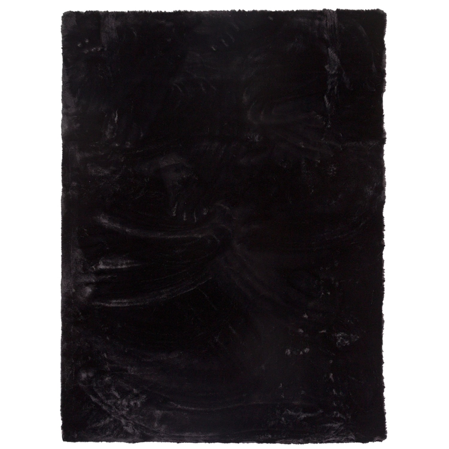 Indavo Dywan RABBIT-FUR 160 x 230 cm czarny