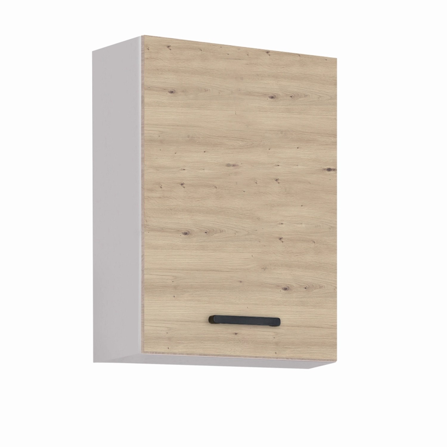 Black and White Style Szafka kuchenna górna MEGAN Dąb Artisan 40 cm